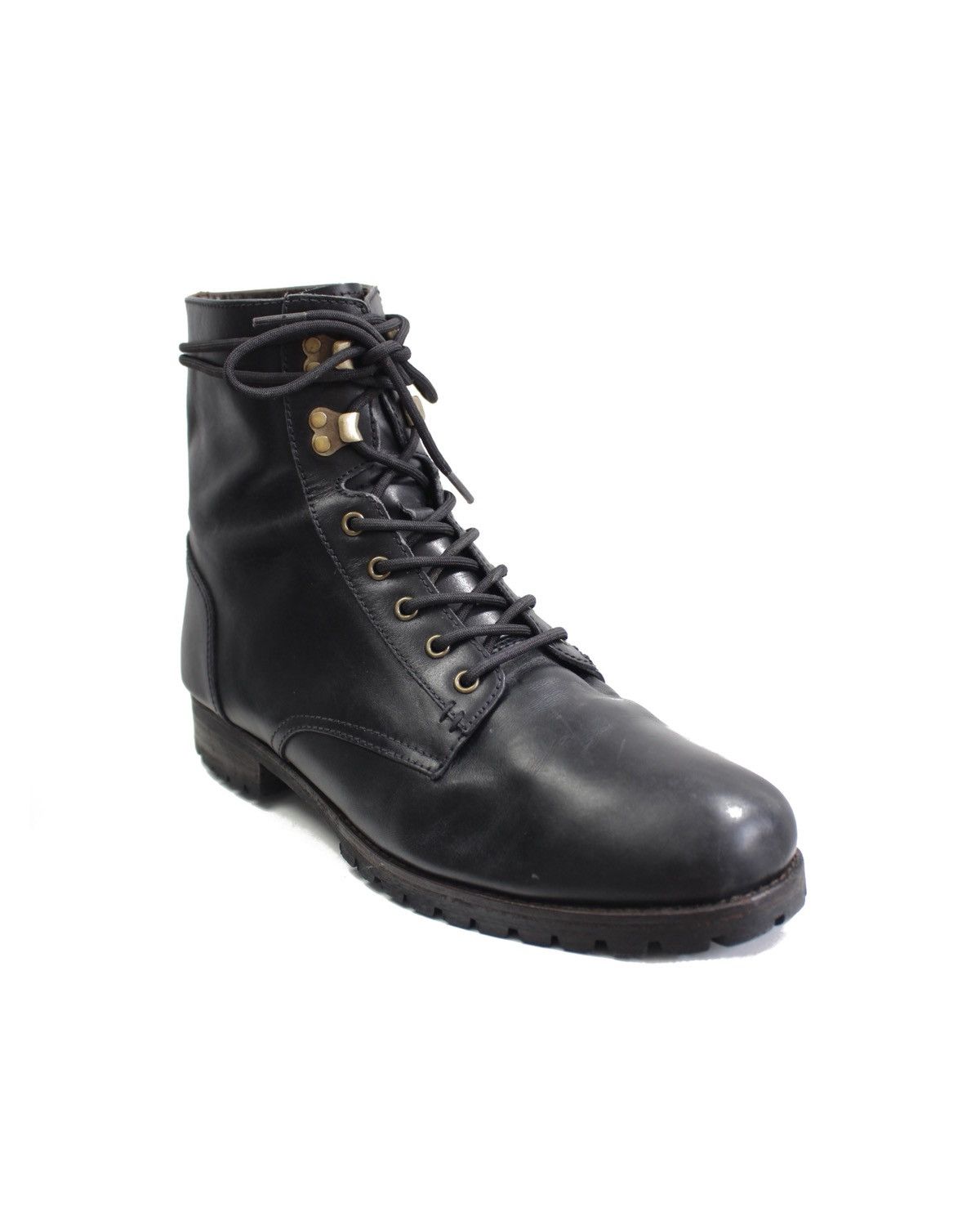 Japanese Brand SS2019 RENOM PARIS LEATHER WORK BOOTS Size US 8 / EU 41 - 3 Thumbnail