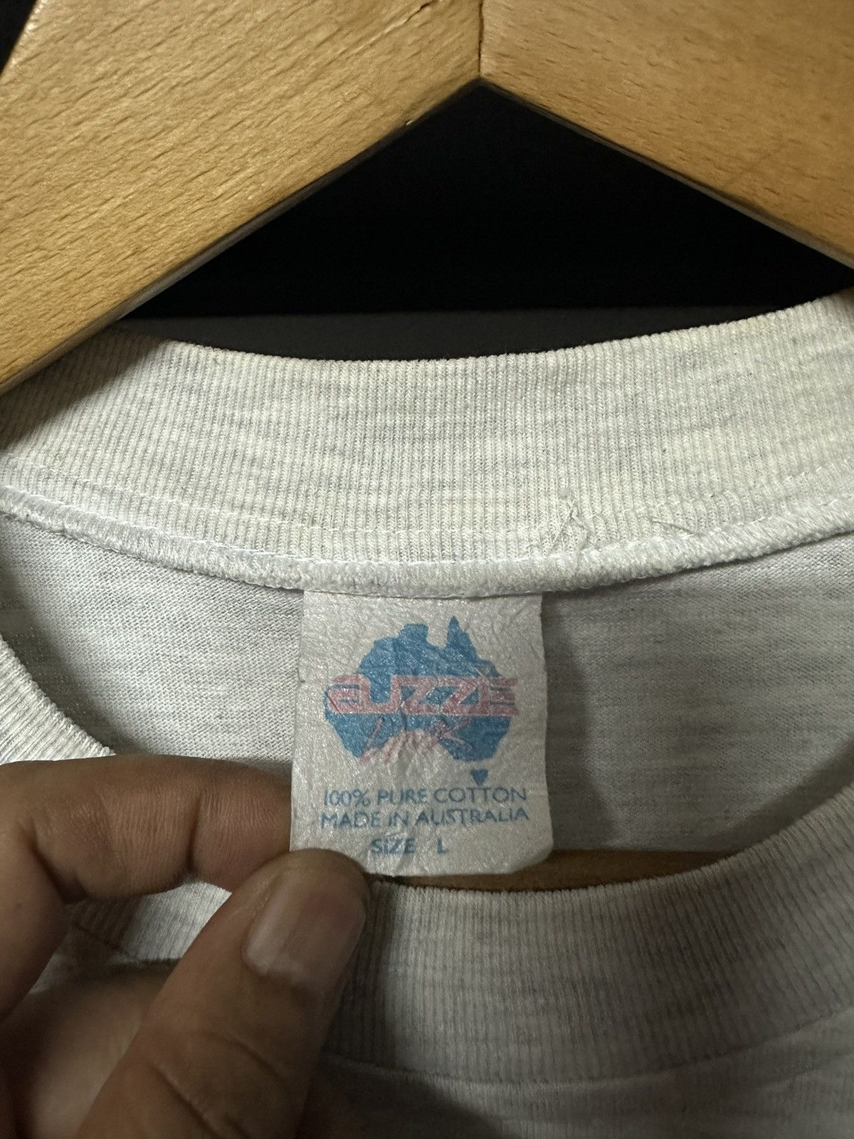Band Tees × Vintage Vintage 90s Rock Wallaby Blah Blah Blah Faded Tee Size US L / EU 52-54 / 3 - 10 Thumbnail