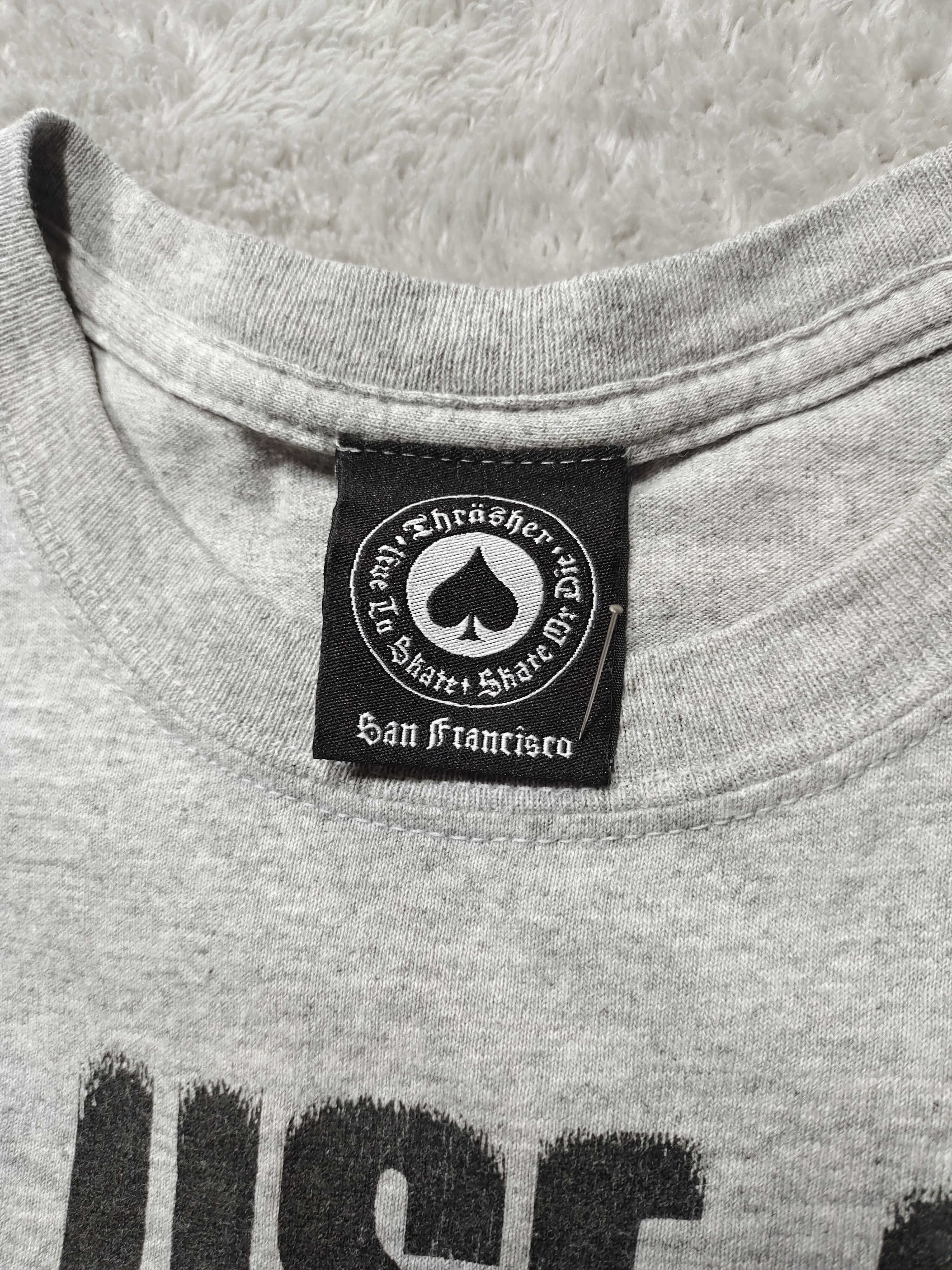 Girl Skateboards VINTAGE Y2K TRASHER USE A SKATE GO TO PRISON GRAY T SHIRT Size US S / EU 44-46 / 1 - 5 Thumbnail