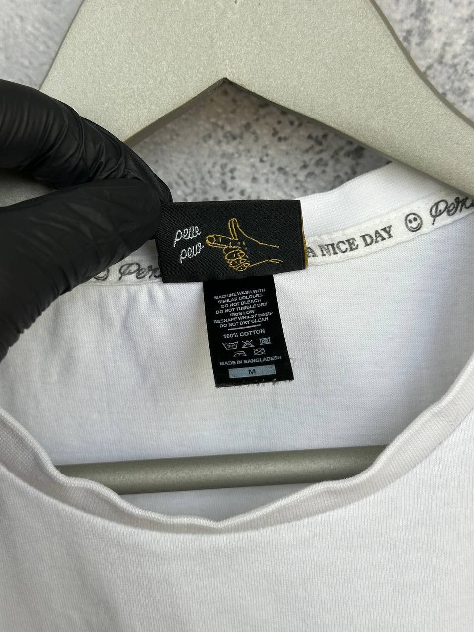 Percival Percival Pelle Pelle T-Shirt Icecream Crew Neck White Tee SS Size US M / EU 48-50 / 2 - 9 Thumbnail