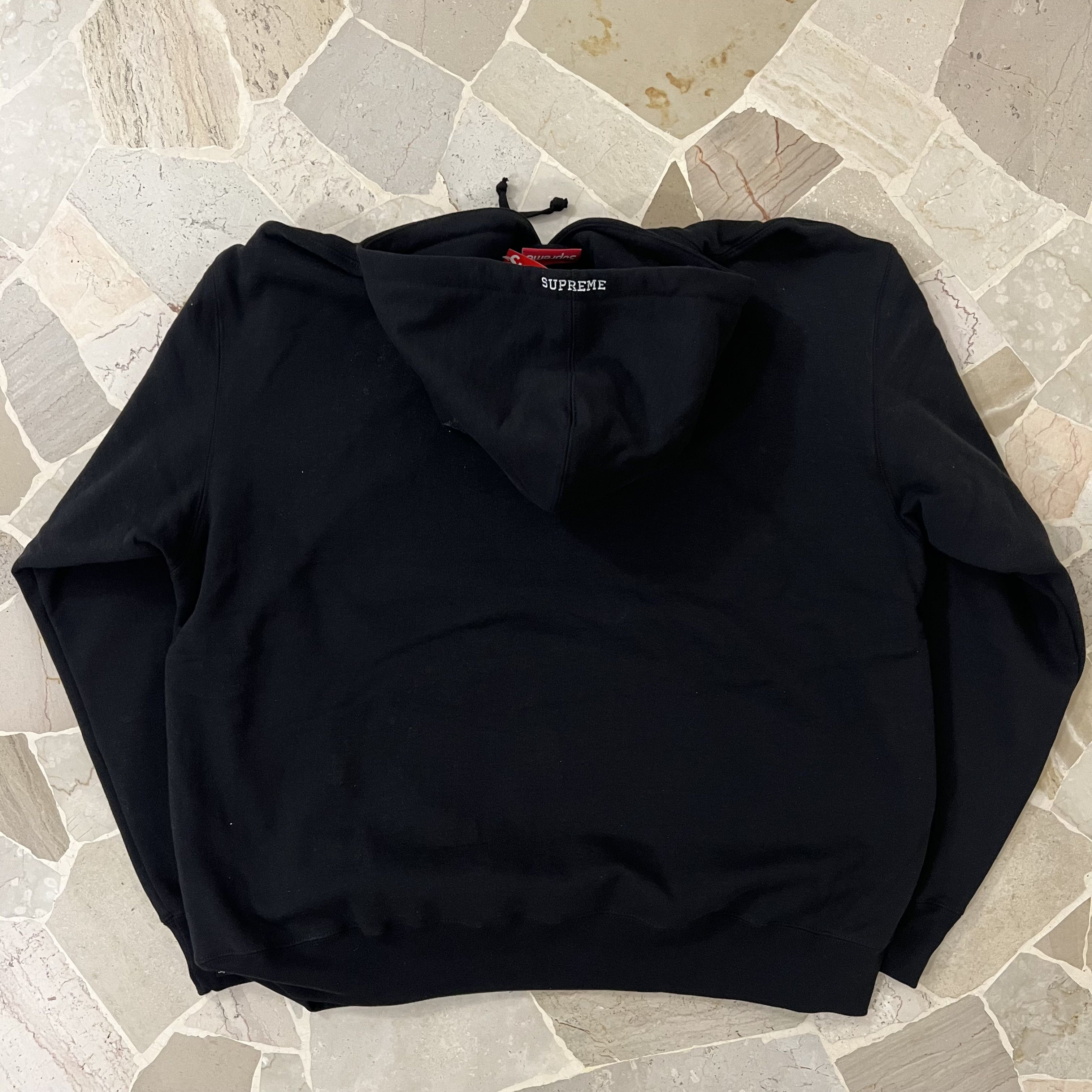 Supreme Kate Moss Hooded Sweatshirt hoodie black logo