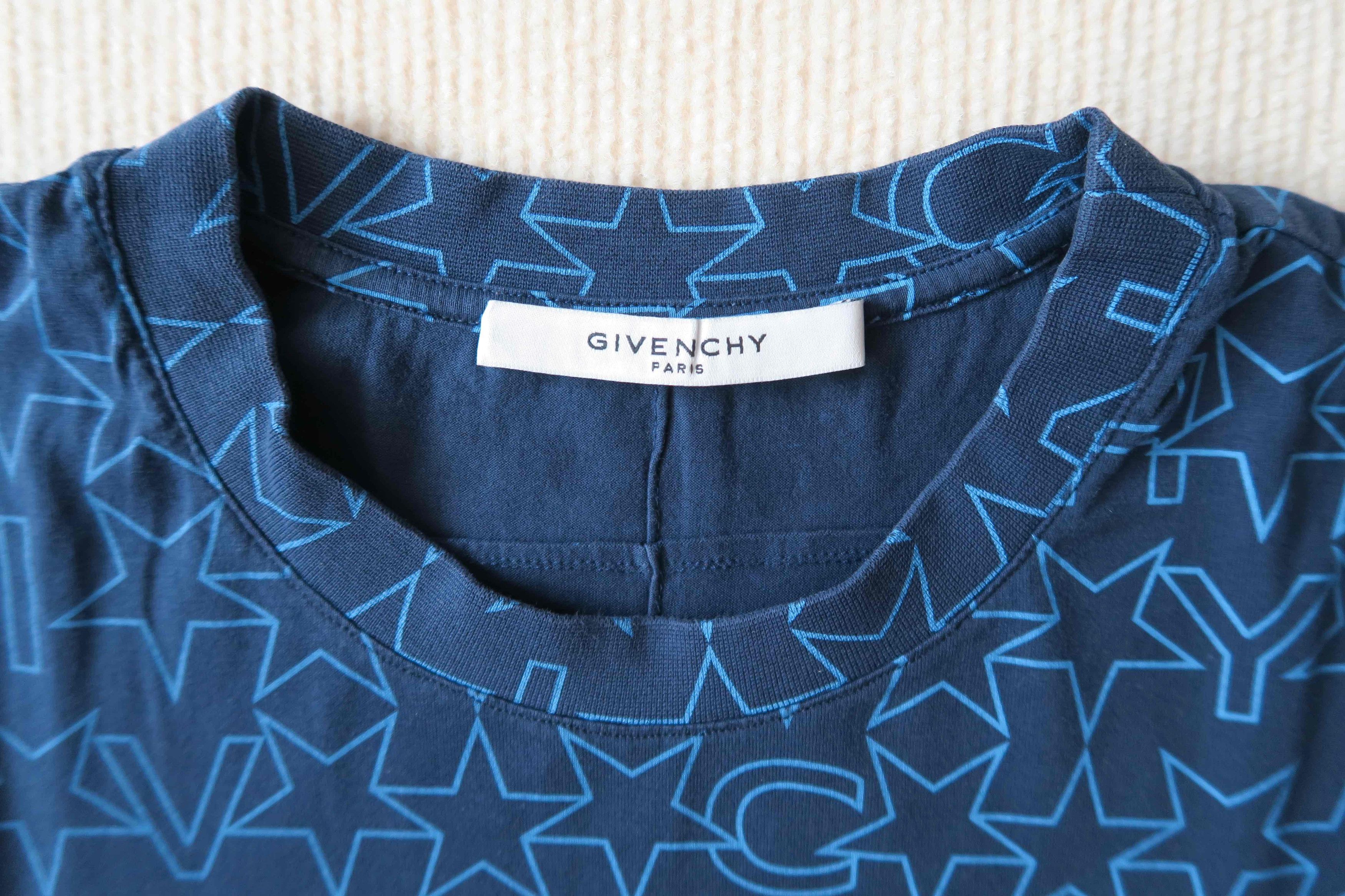 Givenchy Givenchy Star Print Lettering Oversized T-Shirt Size US M / EU 48-50 / 2 - 3 Thumbnail