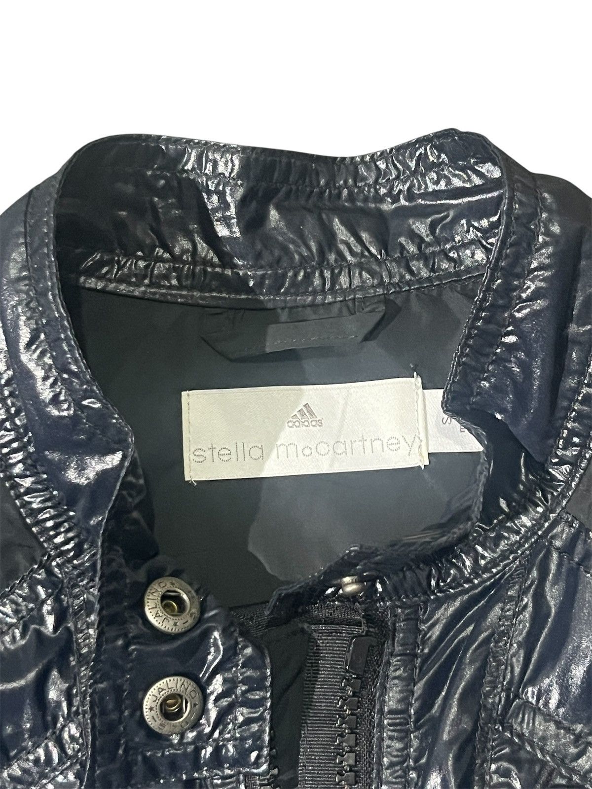Adidas Stella McCarney Black Crop Jacket