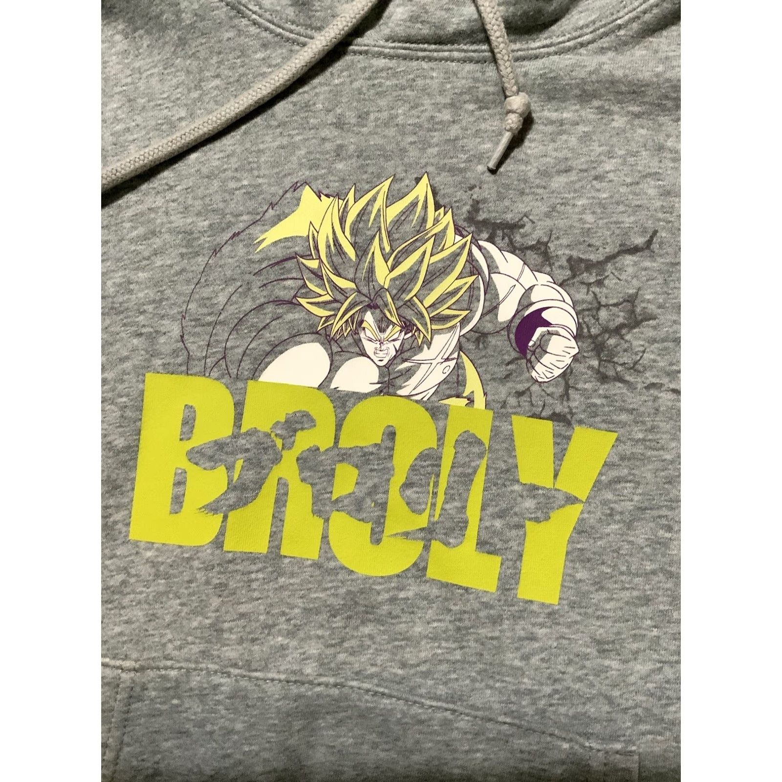 Uniqlo UT Uniqlo X Dragonball Z Broly Anime Super Saiyan Anime Manga Gray Hoodie Sz. XS Mens Size US XS / EU 42 / 0 - 6 Thumbnail