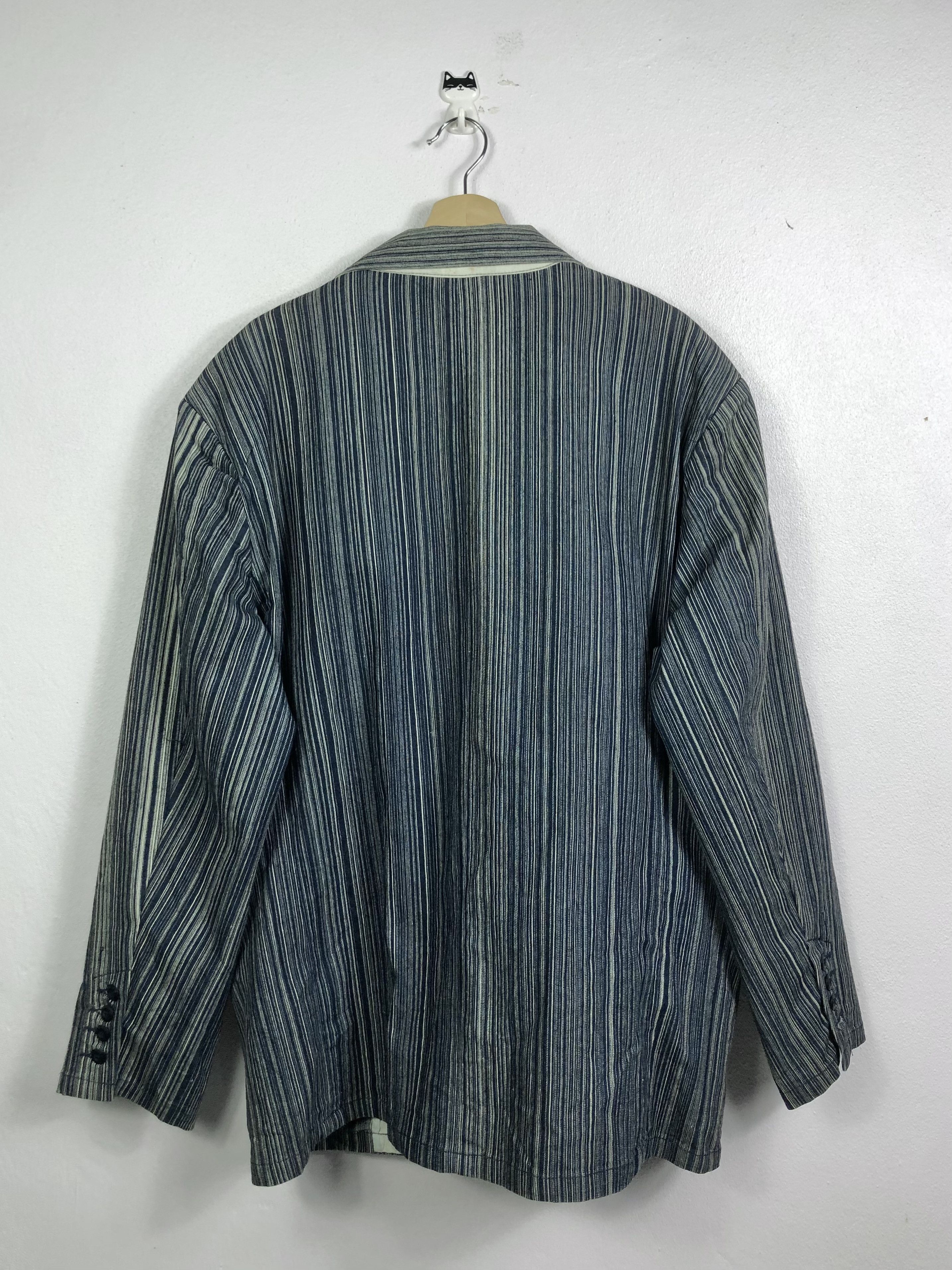 Karl Kani Rare Vintage Karl Kani Jacket Nice Design Chambray Size US XL / EU 56 / 4 - 7 Thumbnail