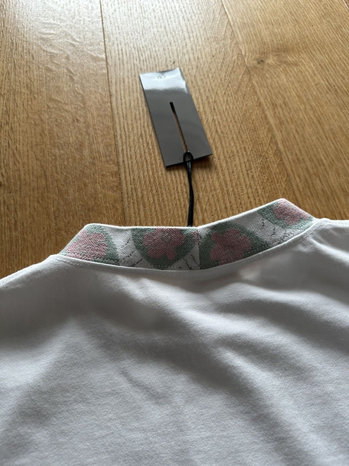 Dior Dior Flower Collar Tee Size US S / EU 44-46 / 1 - 10 Thumbnail