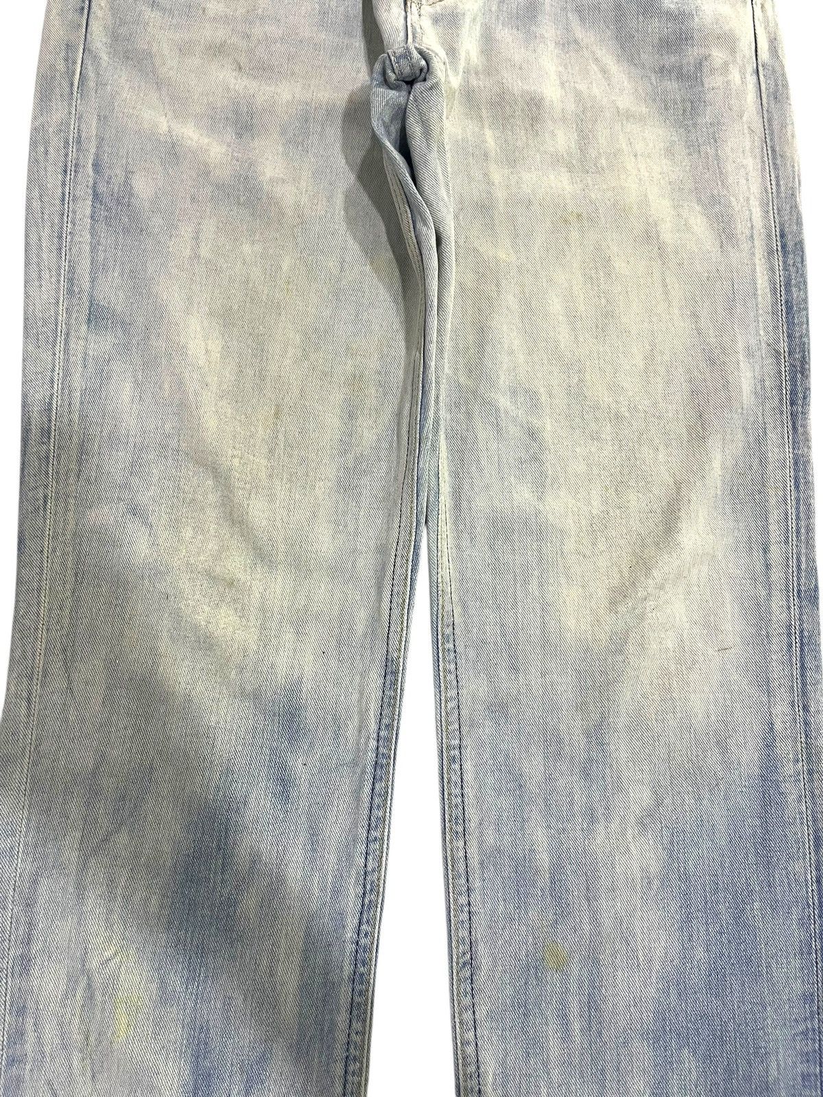 If Six Was Nine VINTAGE LADY LEE RIDERS LIGHT BLUE WASHED DENIM Size 33" - 3 Thumbnail