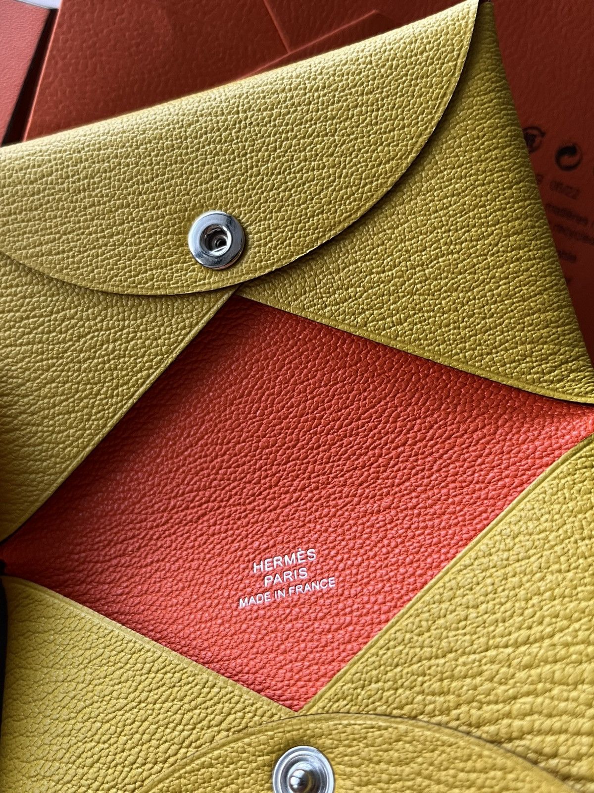 Hermes Brand New Hermes Calvi Wallet Special Edition Size ONE SIZE - 2 Thumbnail
