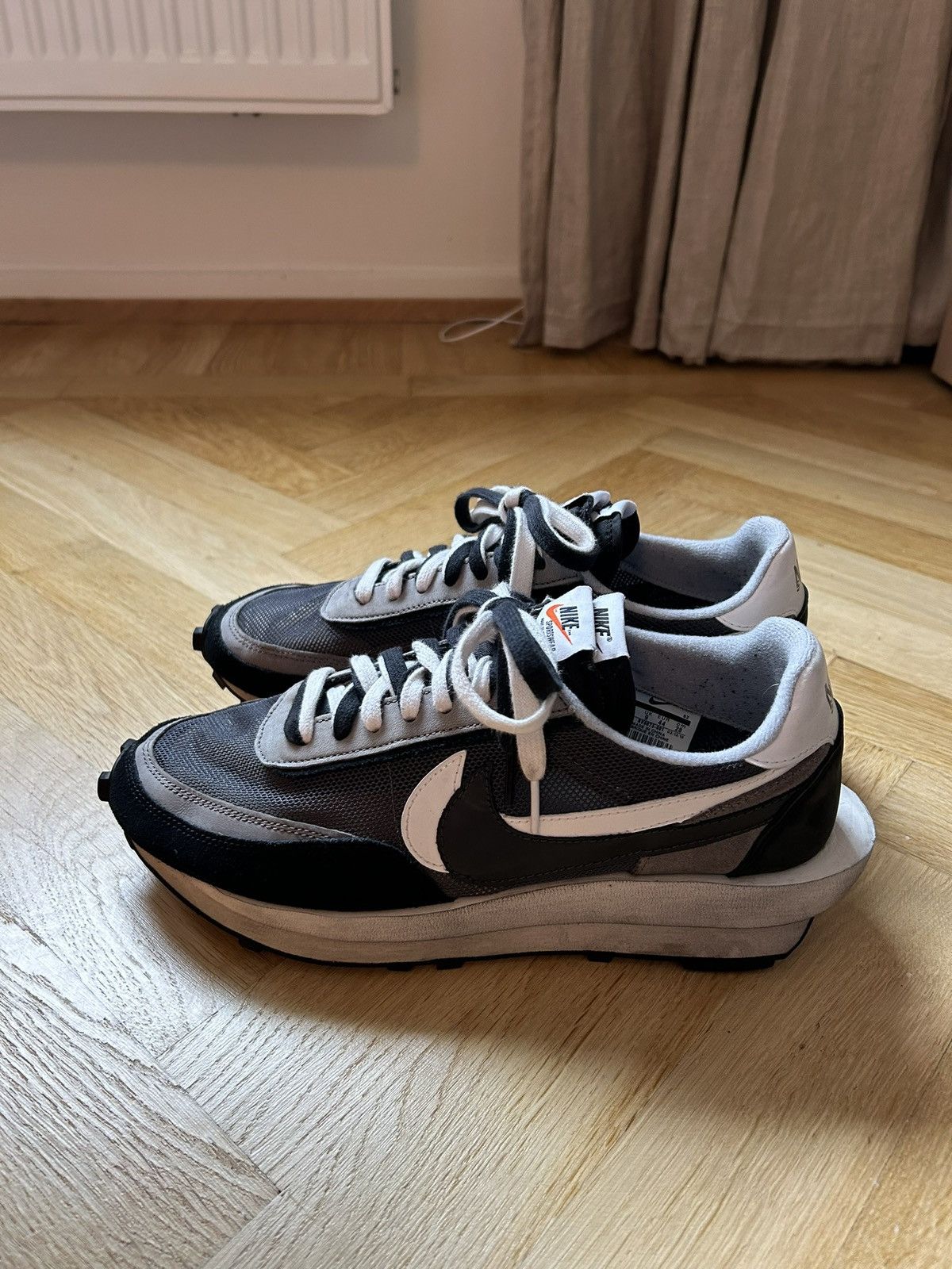 Nike × Sacai Nike Sacai LD Waffle Black Size US 10 / EU 43 - 5 Thumbnail