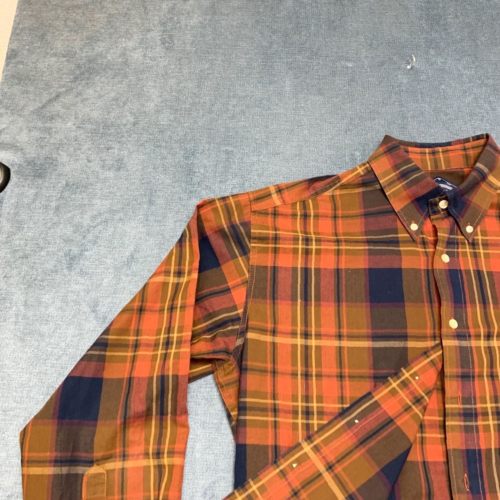 Bills Khakis VINTAGE Bills Khakis Shirt Mens XL Orange Plaid Classic Fit Pockets Button Down Outdoor Size US L / EU 52-54 / 3 - 4 Thumbnail