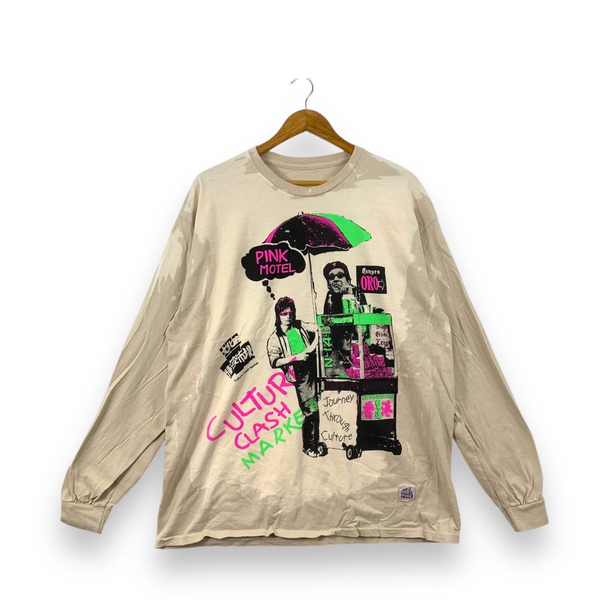Other RNA x CULTURE CLASH MARKET Pink Motel Tee Shirt Top Punk Size US L / EU 52-54 / 3 - 1 Thumbnail