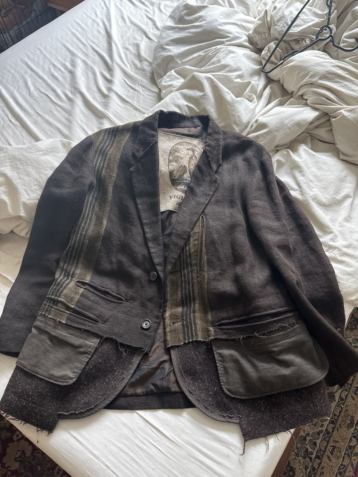 Ziggy Chen Ziggy Chen Layered 2B Blazer Size 44R - 8 Thumbnail