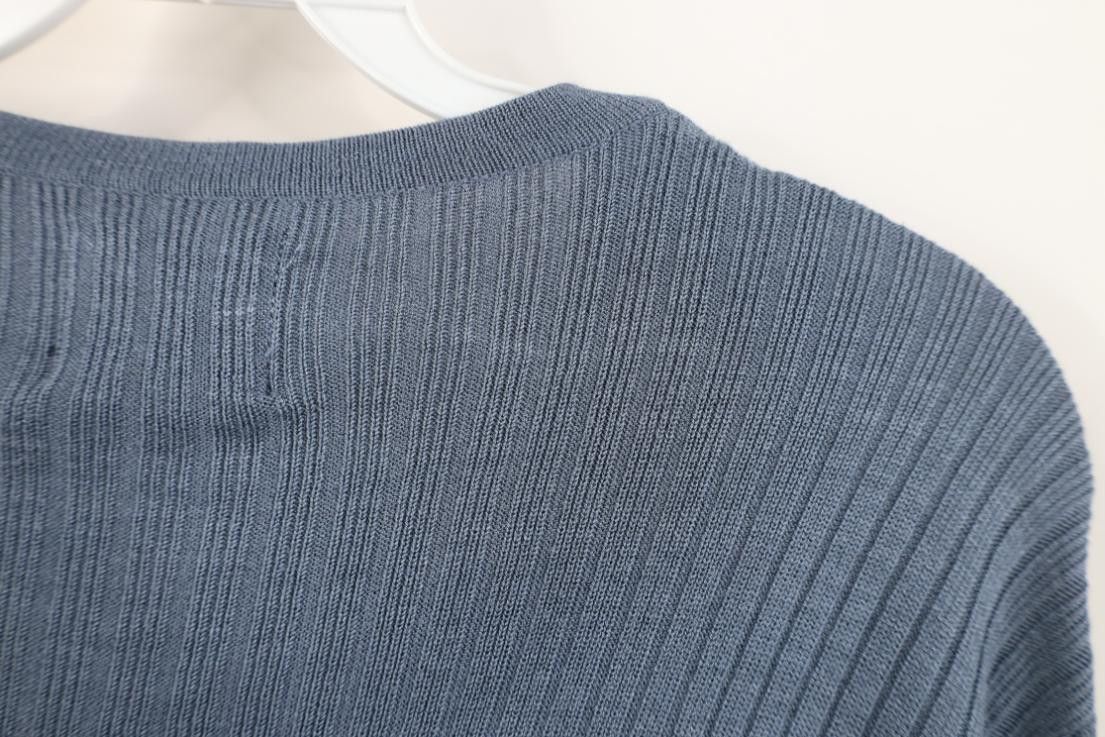 Vintage Deadstock Vintage 90s Streetwear Knit Short Sleeve Sweater Size US S / EU 44-46 / 1 - 8 Thumbnail