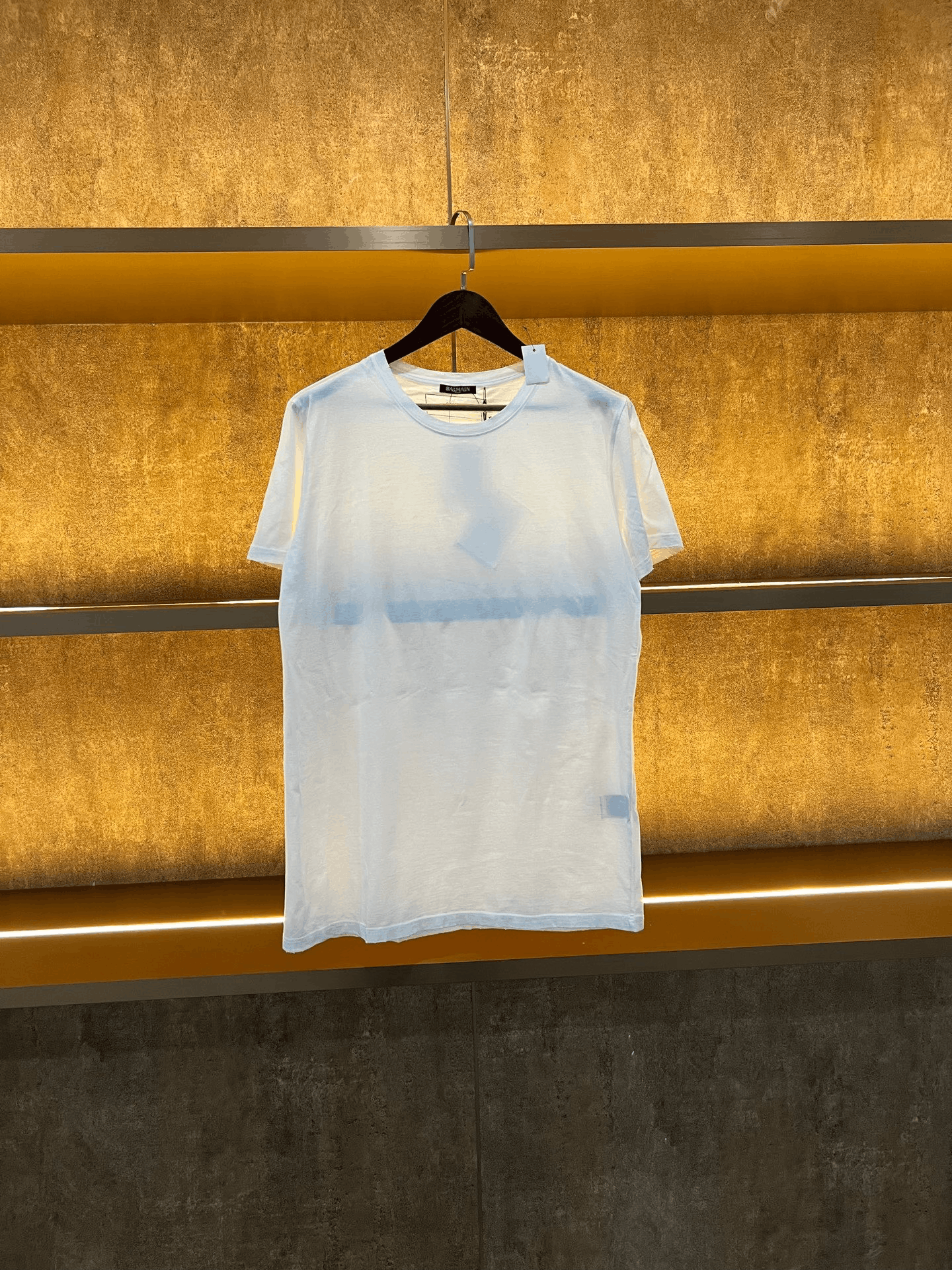 Balmain Balmain Distressed Short Sleeve Size US XL / EU 56 / 4 - 1 Thumbnail