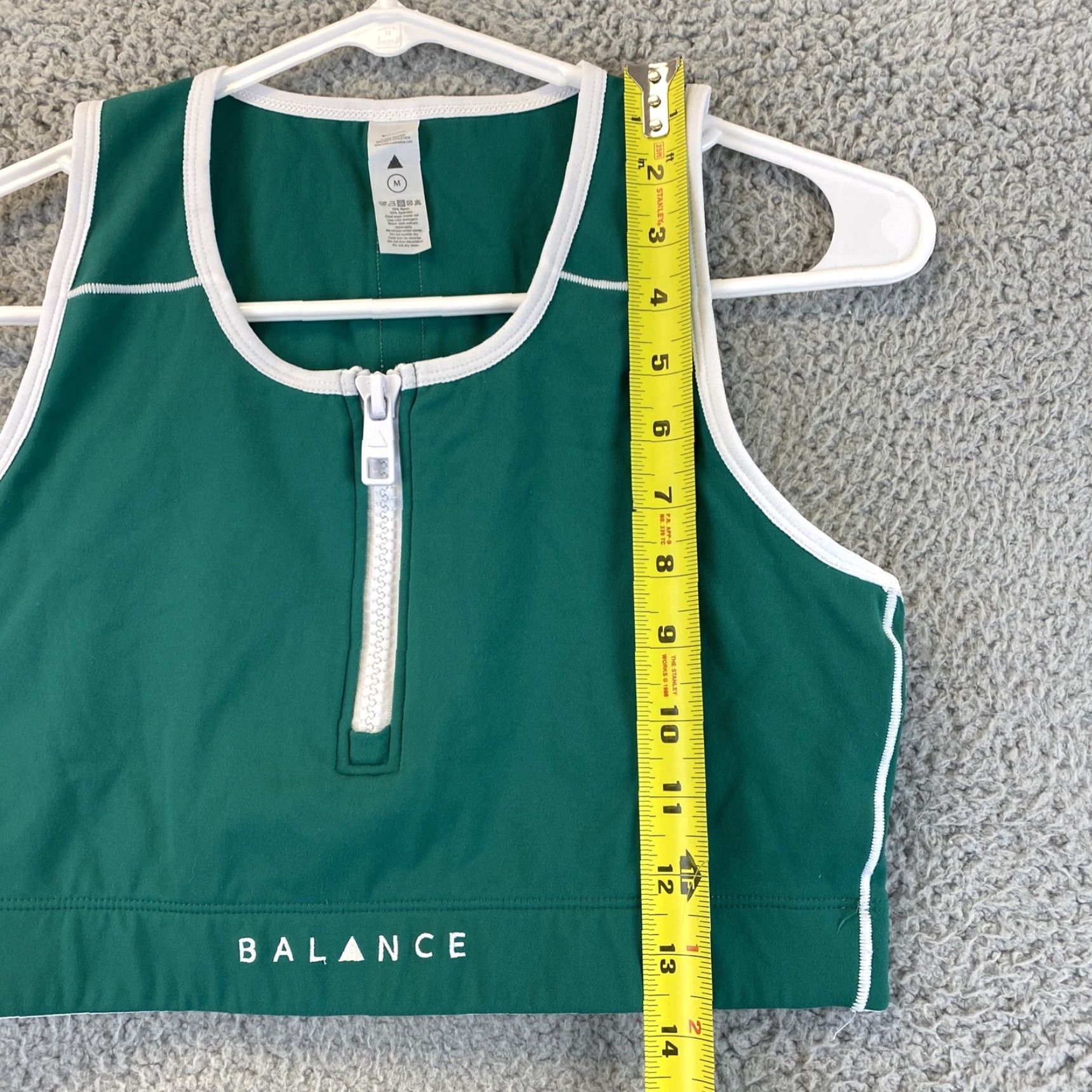 Under Armour Sports Green Women's Balance Bra Size M Active 49-19 Size ONE SIZE - 4 Thumbnail