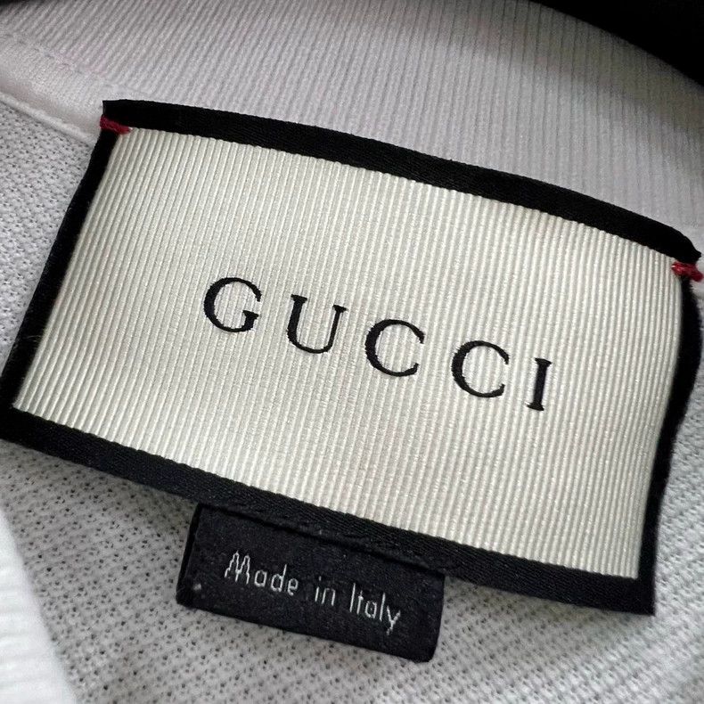 Gucci Gucci Little bee embroidered polo shirt 2503-Nextarrow Size US XS / EU 42 / 0 - 3 Thumbnail