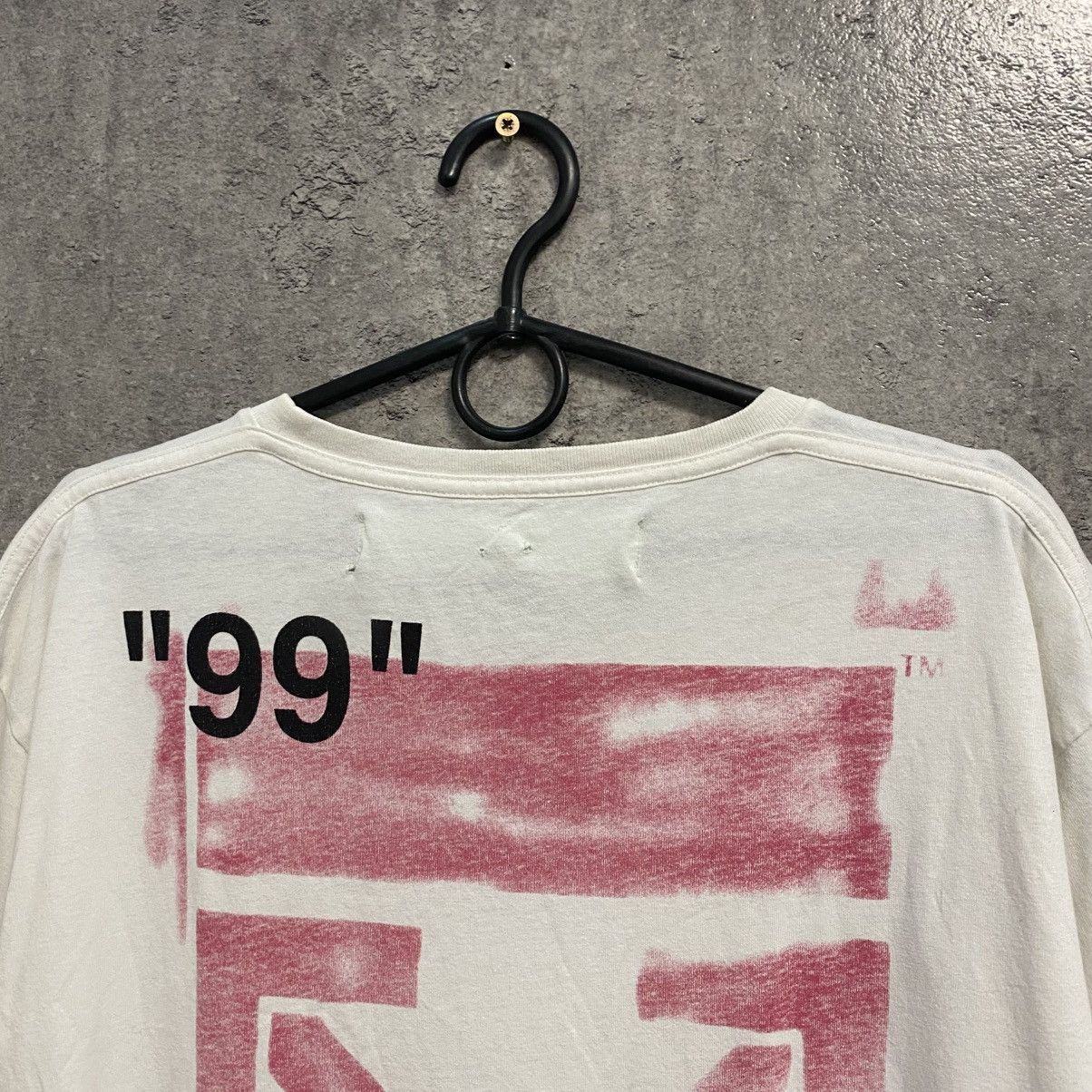 Off-White Off-White T Shirt Big Logo Size US L / EU 52-54 / 3 - 3 Thumbnail