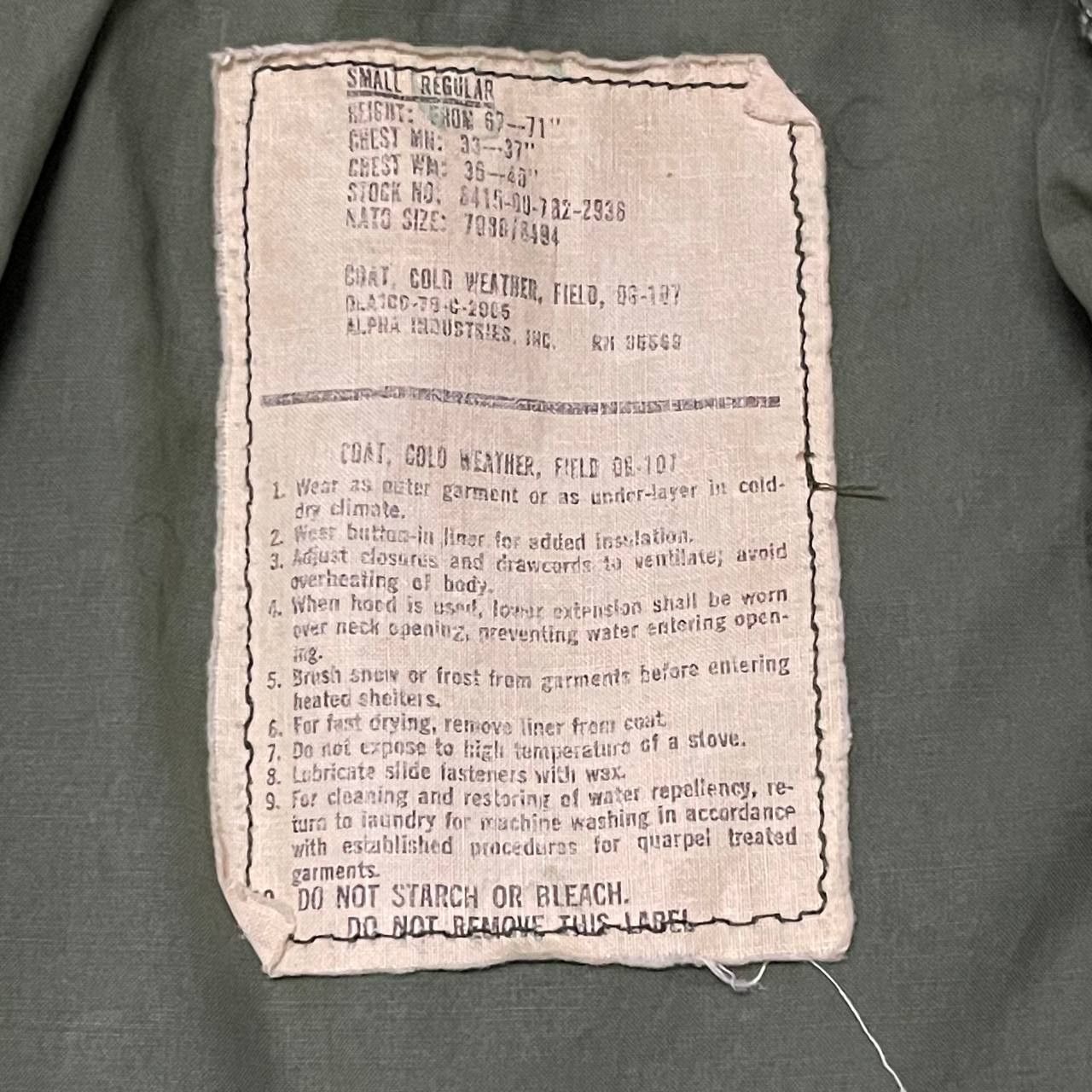 Alpha Industries Vintage 70's Alpha Industries M 65 Field Jacket Military Size US M / EU 48-50 / 2 - 16 Thumbnail