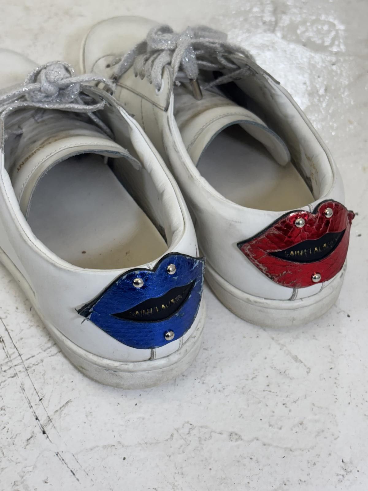 Saint Laurent Paris Saint Laurent Paris Lip Sneakers Size US 9 / EU 42 - 2 Thumbnail