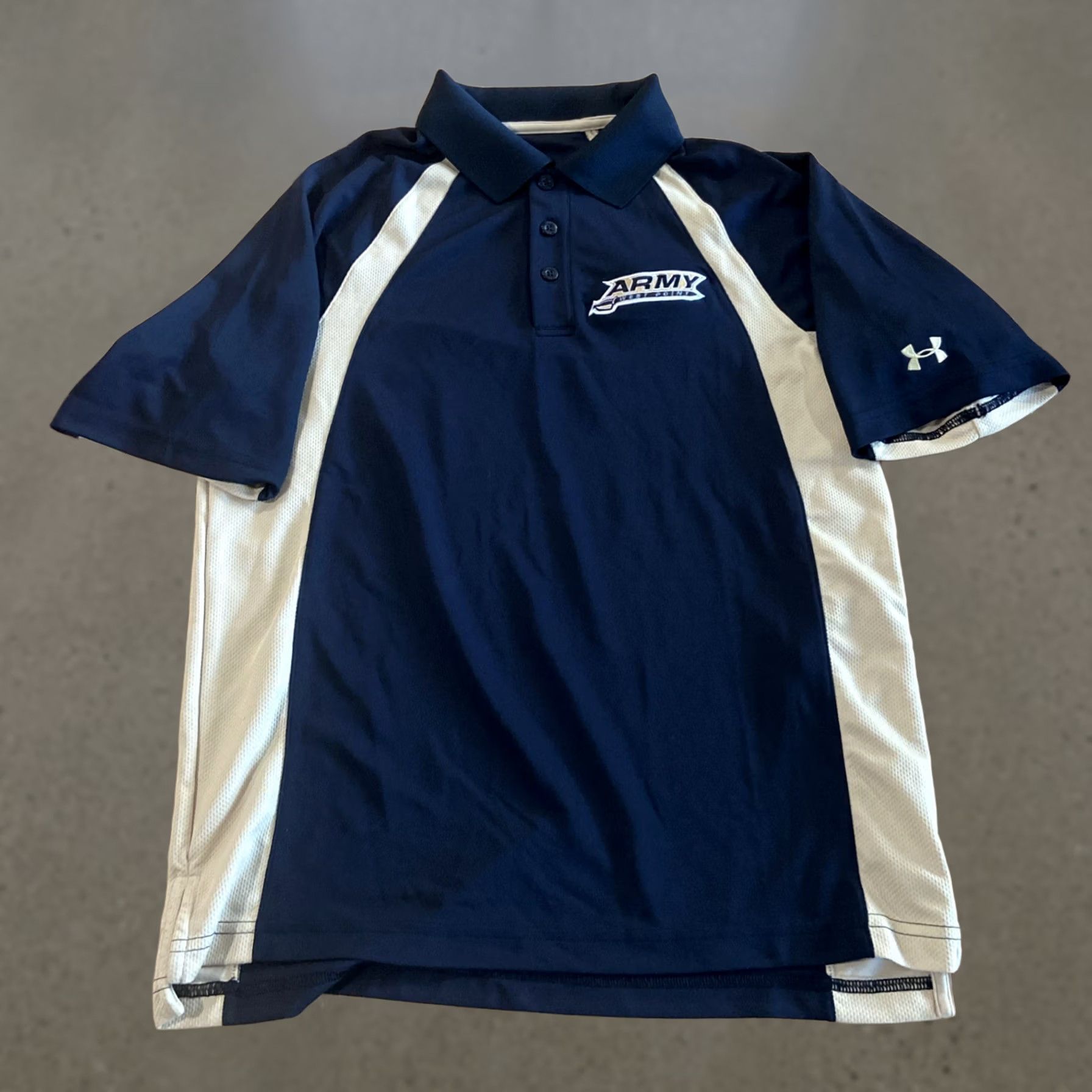 Under Armour Under Armour Polo Shirt Black Army West Point HeatGear Knights S Black Logo Size US S / EU 44-46 / 1 - 1 Thumbnail