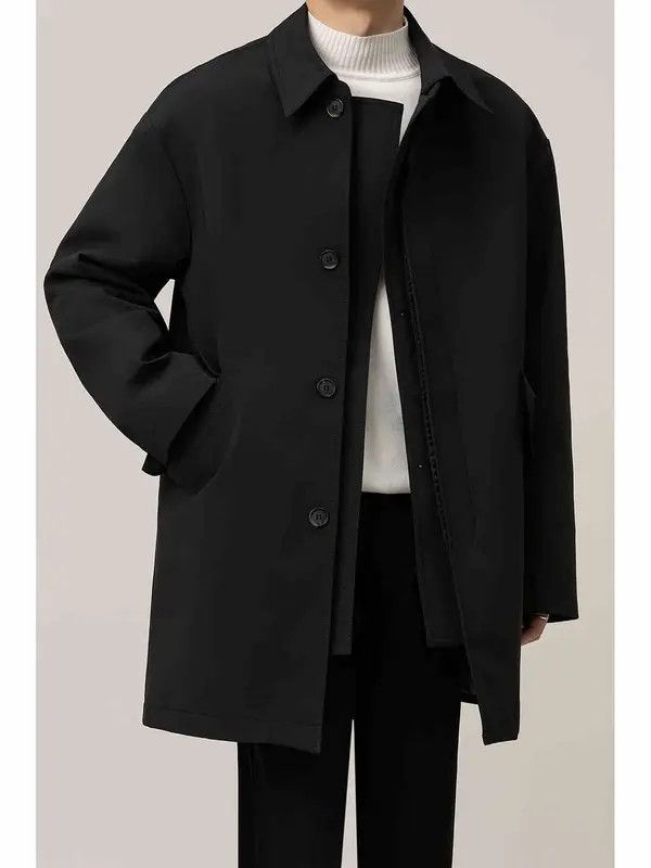 Other Taeko x Aya Classic Black Coat - Minimalist Style Size US M / EU 48-50 / 2 - 4 Thumbnail