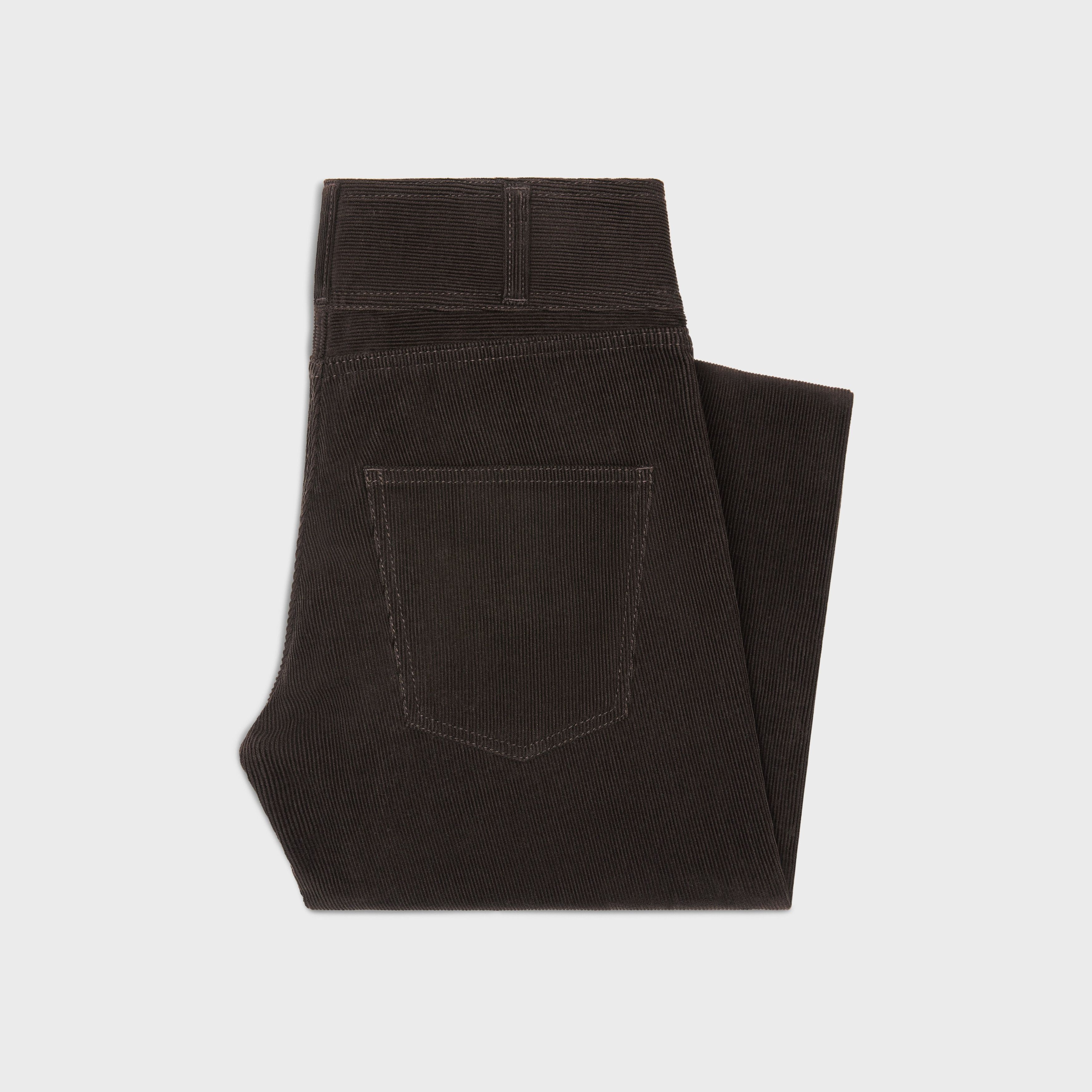 Celine o1w1db10925 2N991273T Jane Flare Jeans in Brown Size 29" - 2 Thumbnail