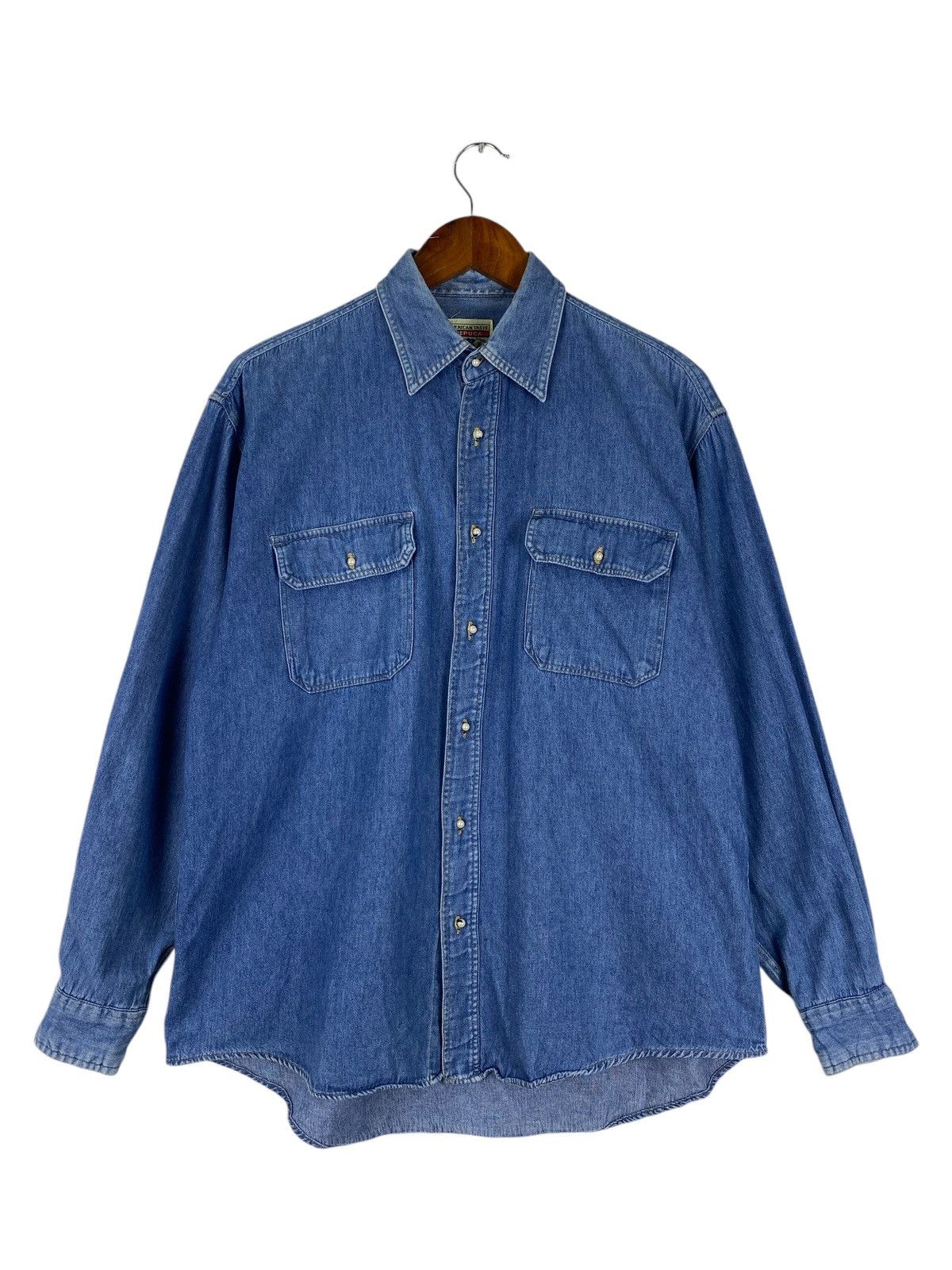 Vintage Vintage Nepuca Pearl button denim Size US M / EU 48-50 / 2 - 1 Thumbnail