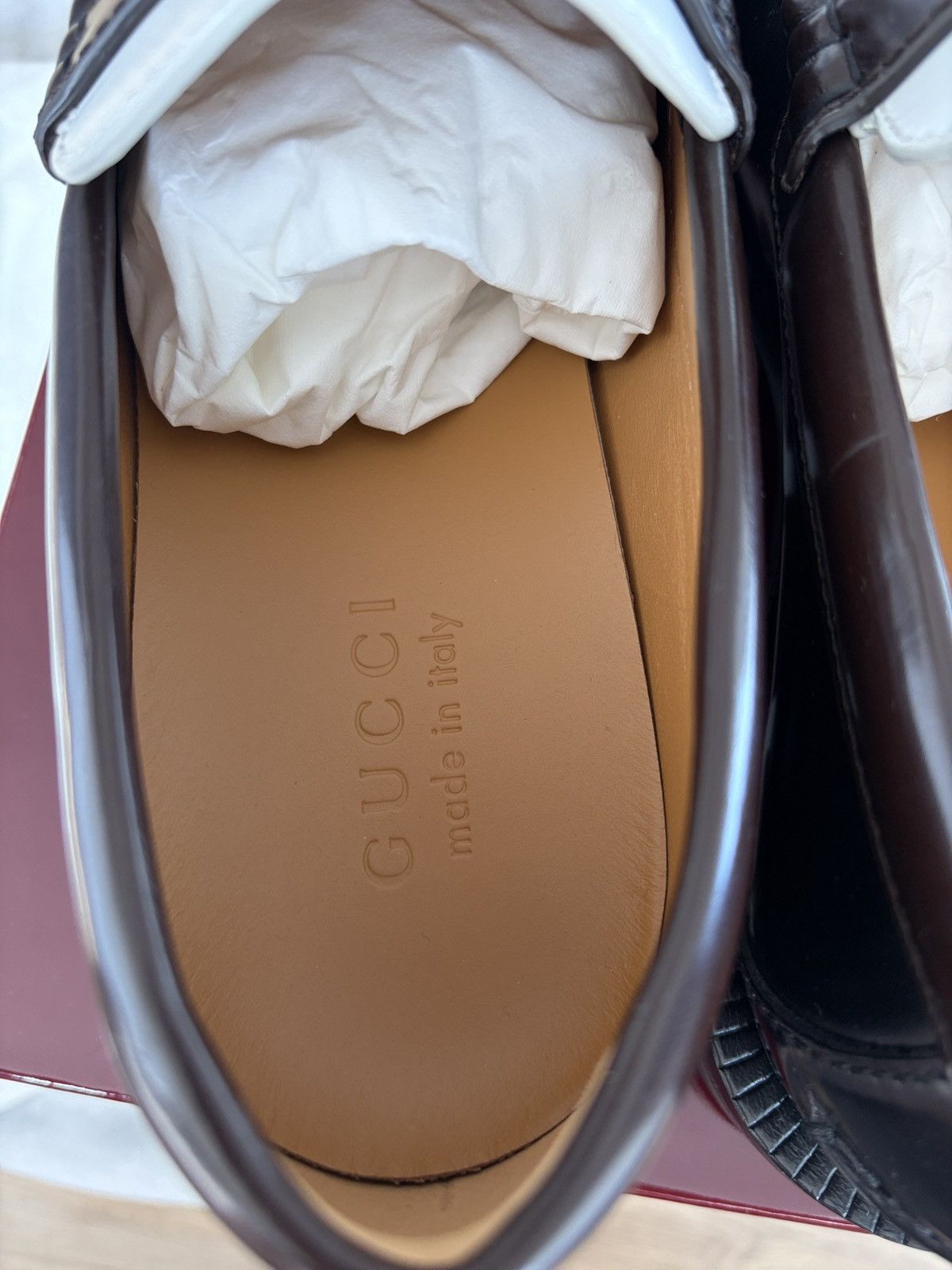 Gucci Gucci leather penny loafers Size US 8 / EU 41 - 11 Thumbnail