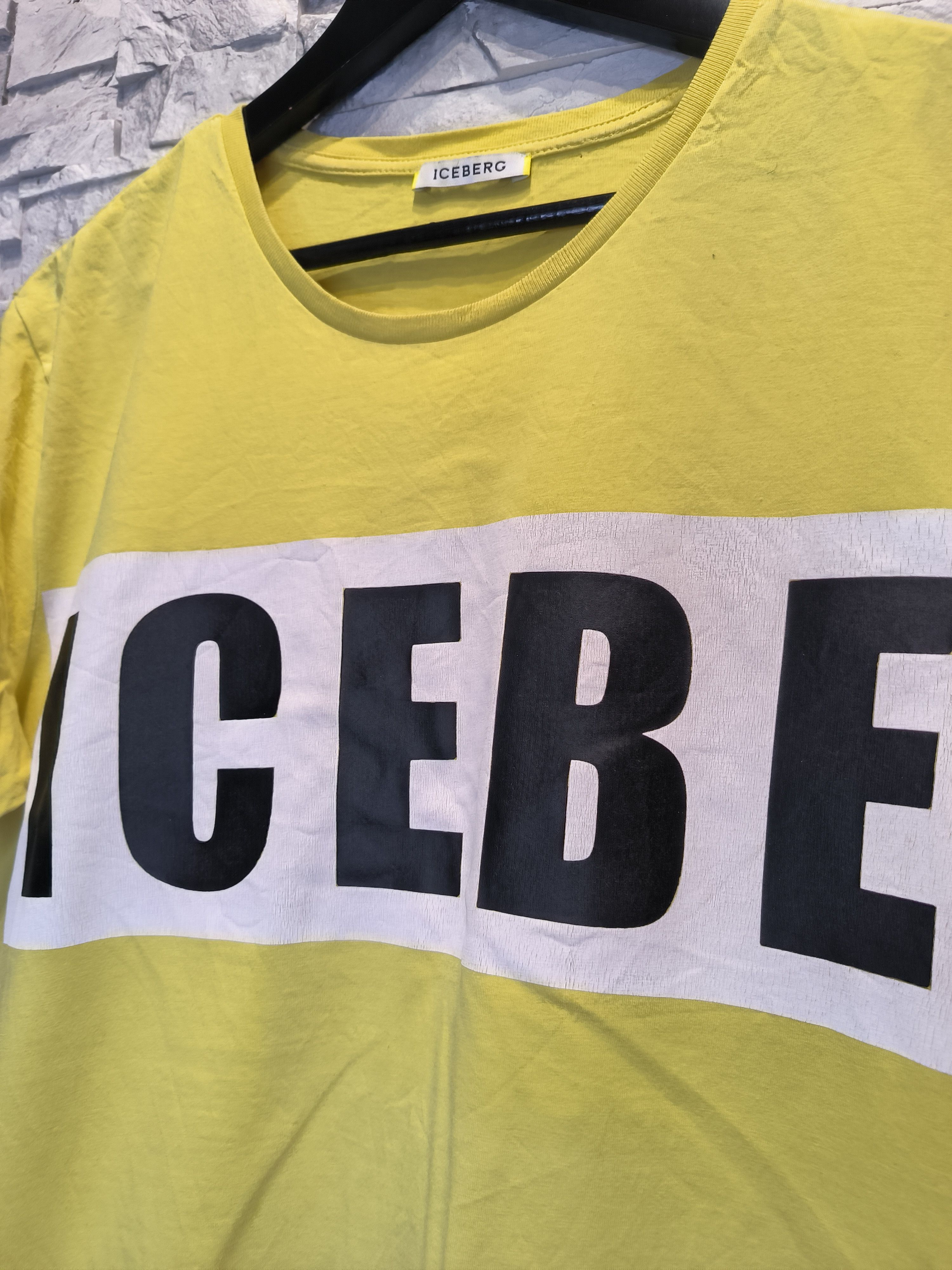 Iceberg Iceberg T-Shirt Big Logo Print Tee Size US S / EU 44-46 / 1 - 3 Thumbnail