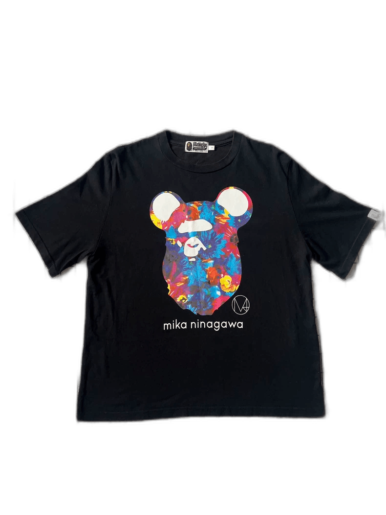 Bape Bape Mika Ninagawa Short Sleeve T-Shirt Size US S / EU 44-46 / 1 - 1 Thumbnail