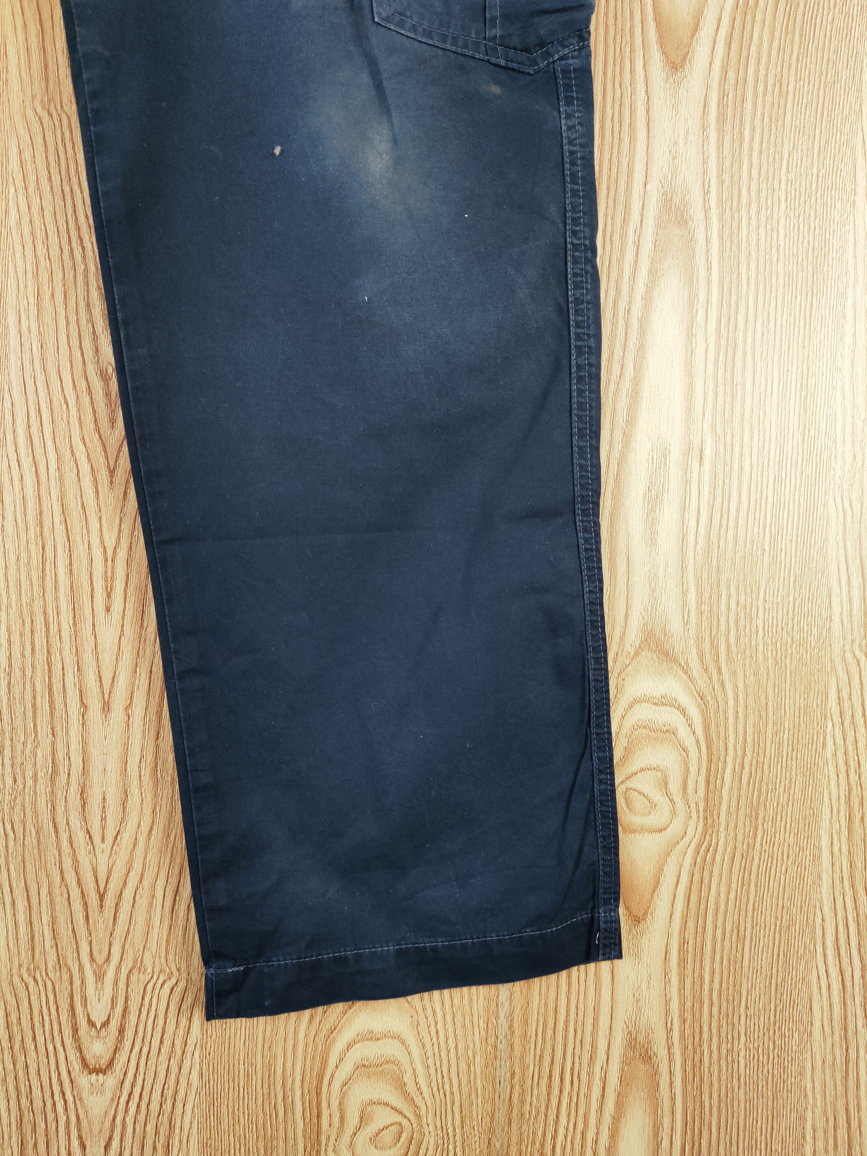 Japanese Brand GW Navy Faded Multipocket Tactical Cargo Pants #W376 Size US 33 - 6 Thumbnail