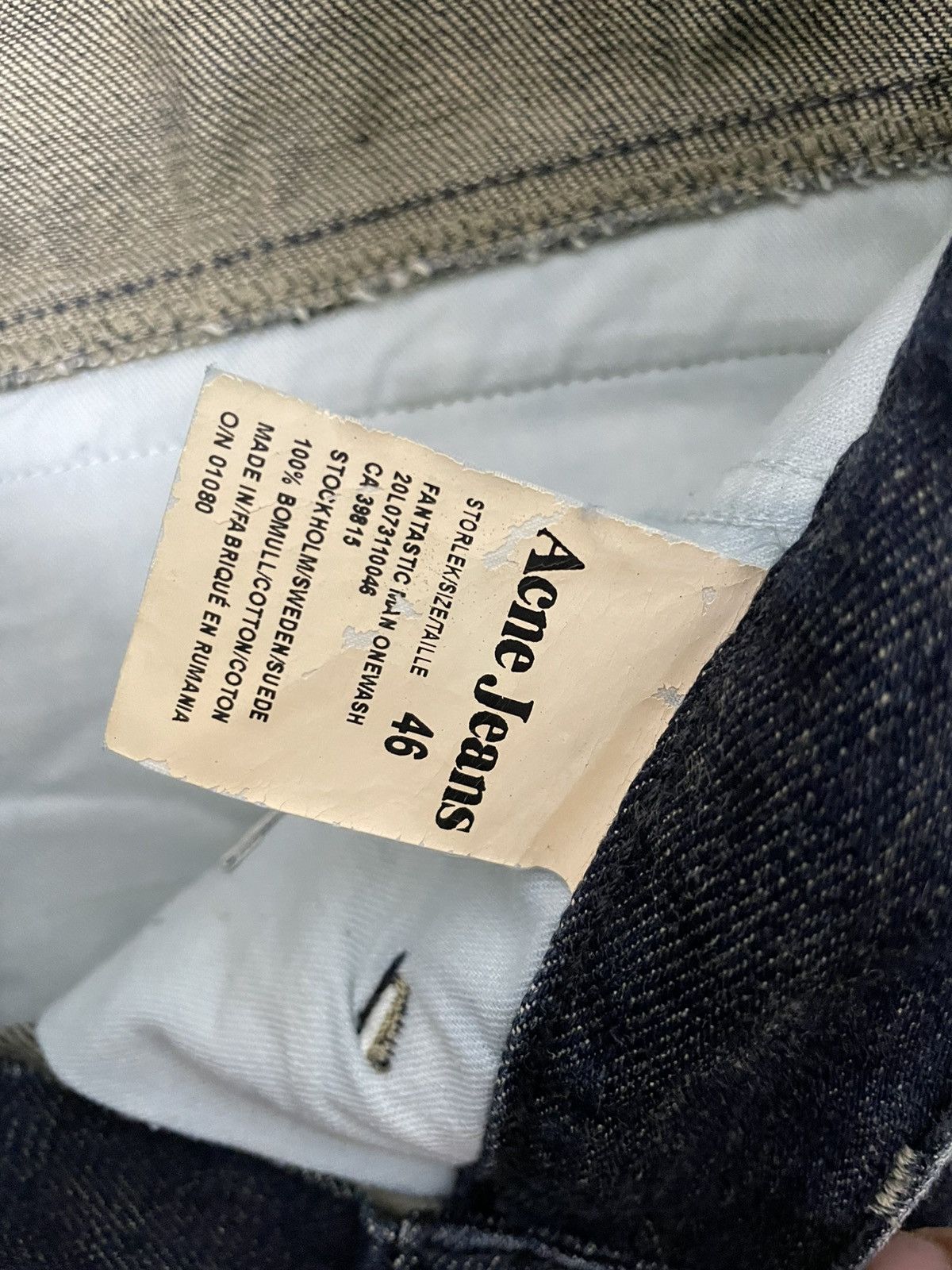 Acne Studios Vintage Acne Jeans Denim Jeans Size 30x27 Size US 30 / EU 46 - 15 Thumbnail