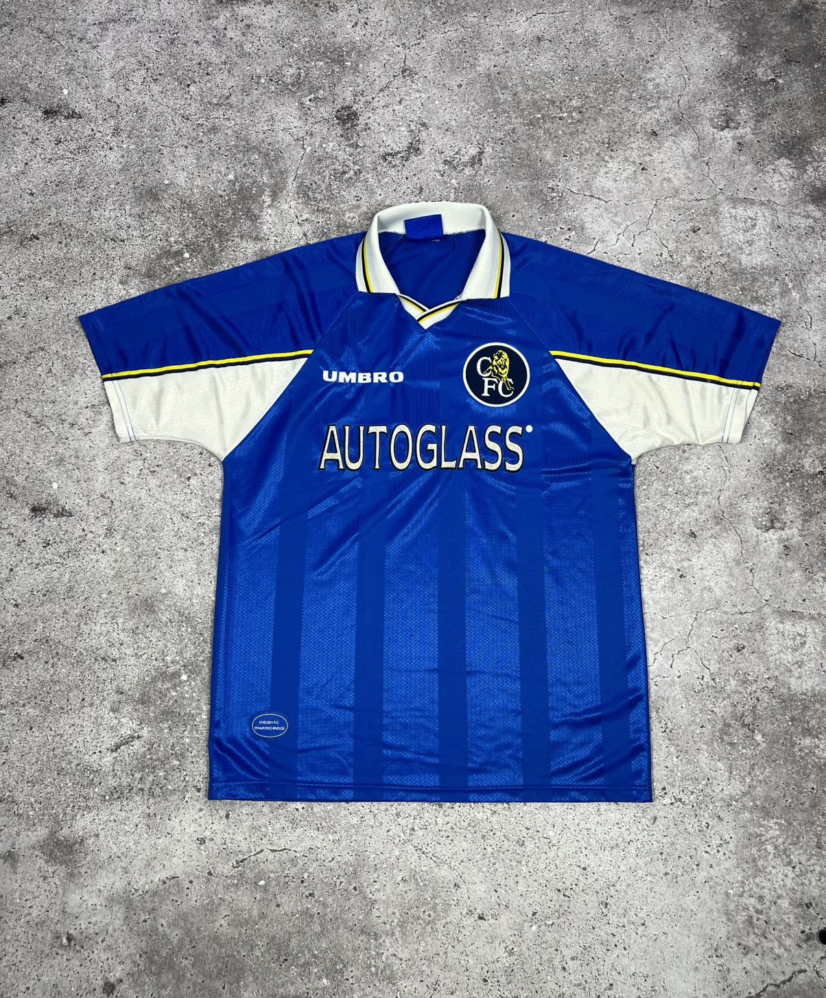 Umbro Vintage Umbro Chelsea 1997/1999 Home Football Shirt Jersey Size US L / EU 52-54 / 3 - 1 Thumbnail