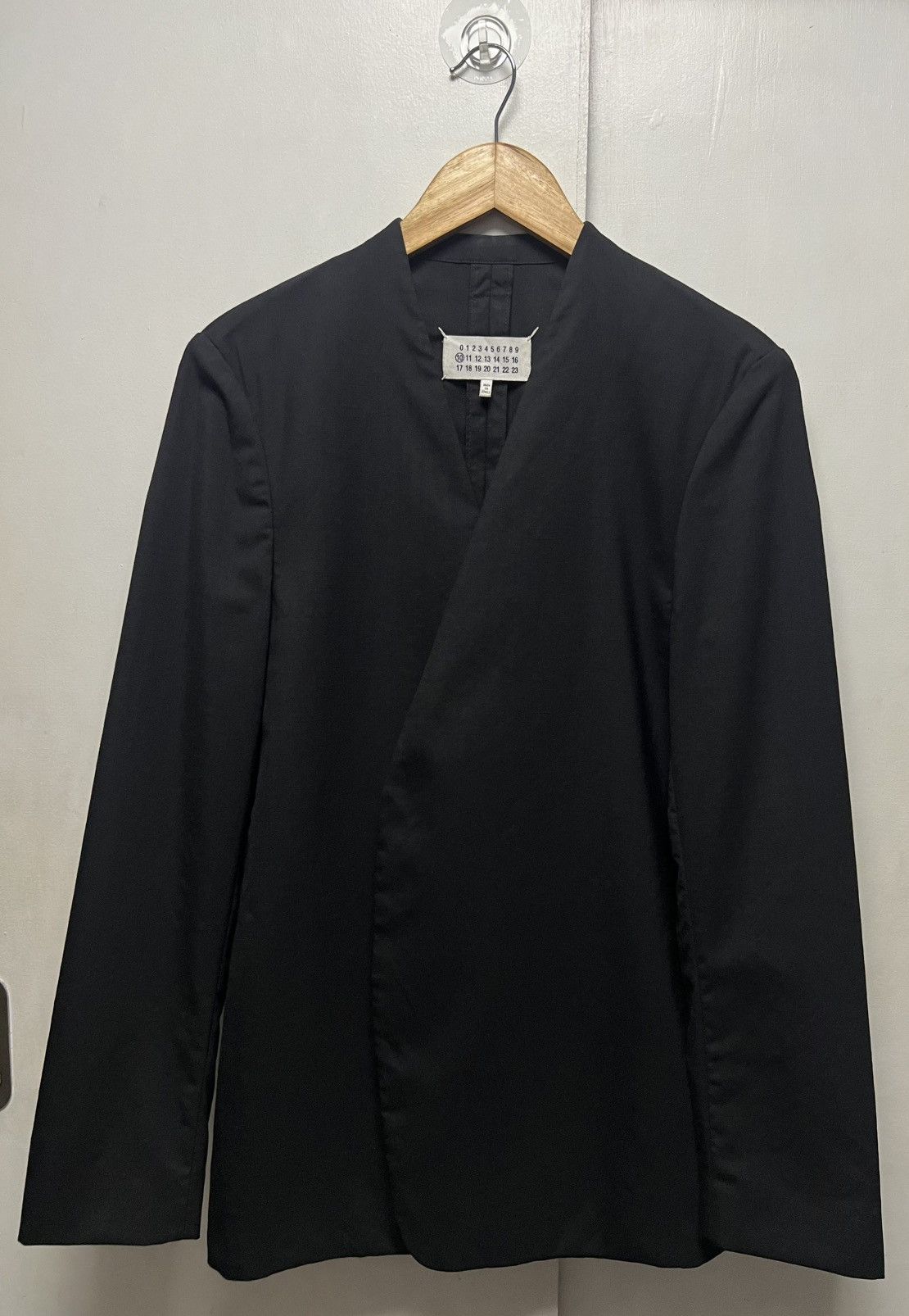 Maison Margiela Maison Margiela - S/S 18’ - Collarless Blazer Size 46S - 20 Thumbnail