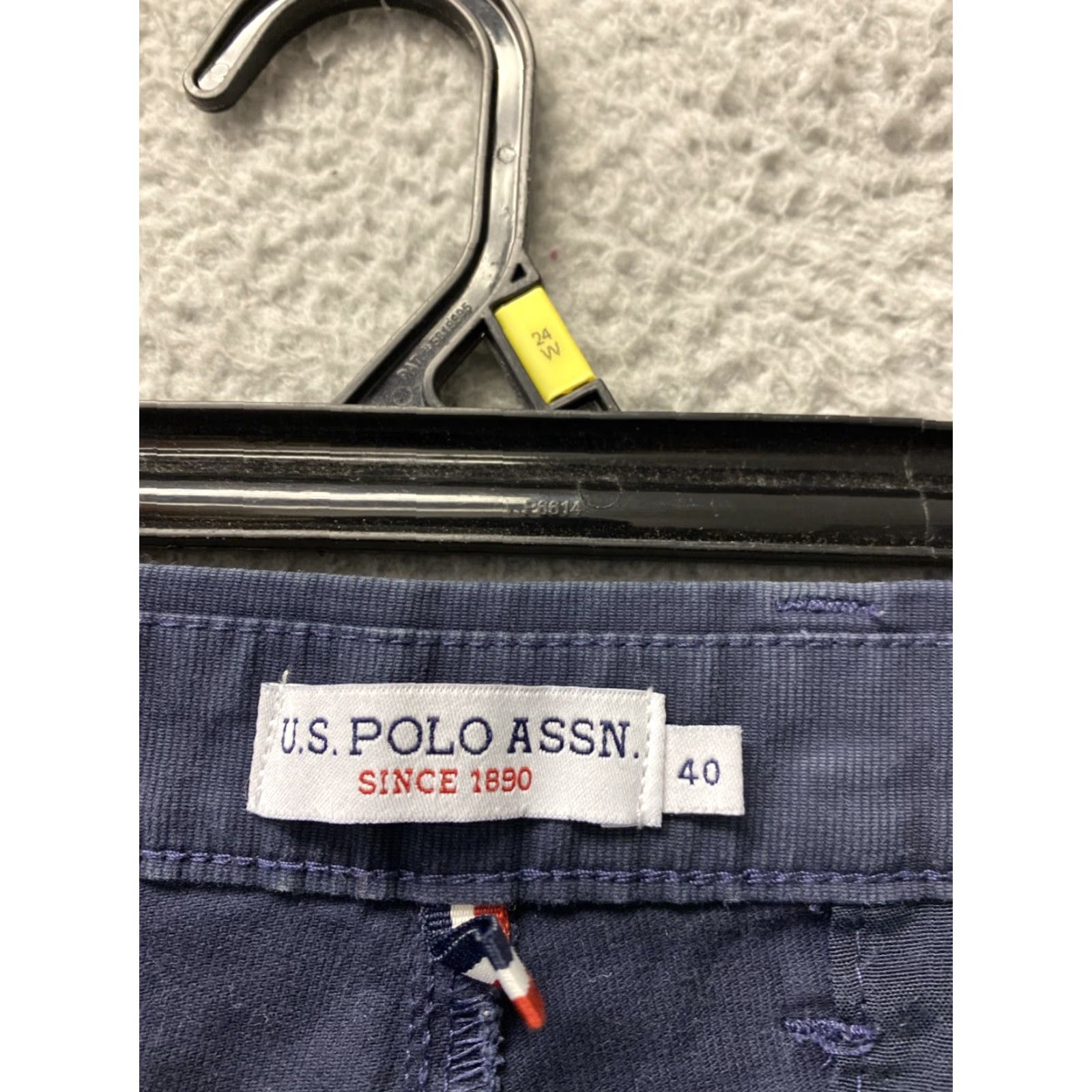 Vintage VINTAGE US Polo Assn Chino Pants Men’s Size W40 L32 Navy Slim Fit Casual 2000s Size US L / EU 52-54 / 3 - 3 Thumbnail