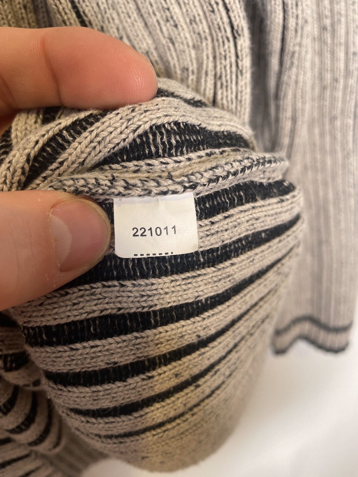 Other Retro Ribbed Stripe Knit Sweater – Profilo Classics S Size US XS / EU 42 / 0 - 9 Thumbnail