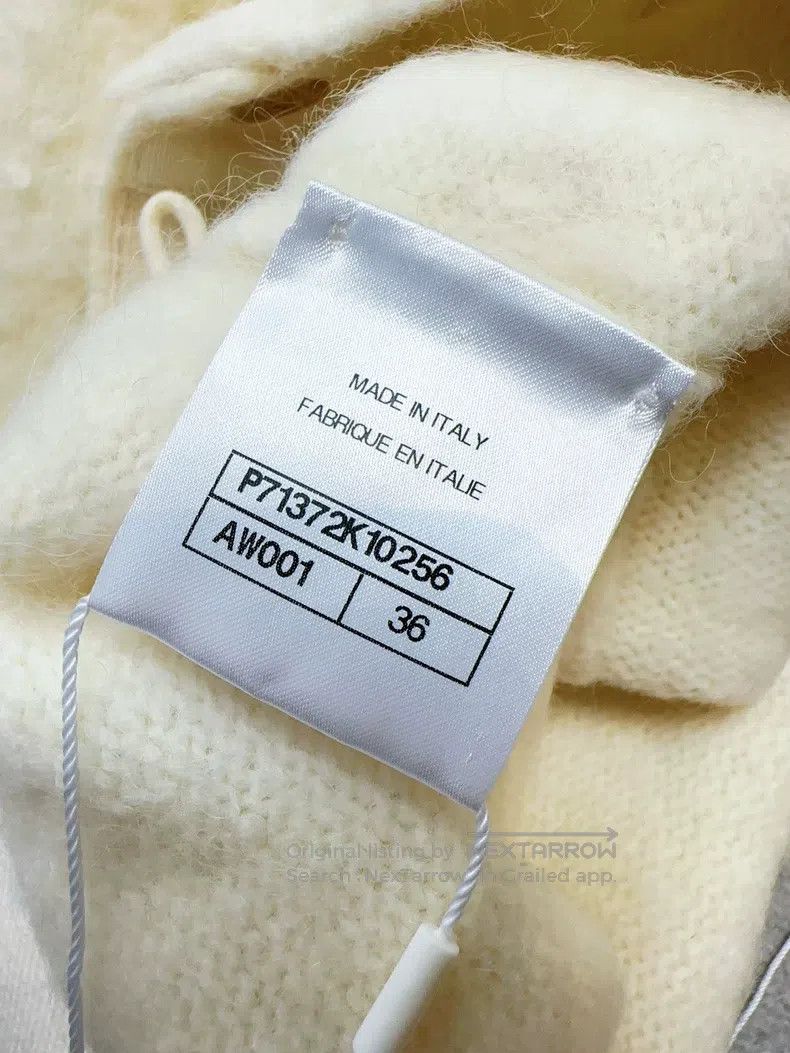Chanel Chanel 21b beige white schoolbag buckle knitted skirt Size 24" / US 00 / IT 34 - 7 Thumbnail