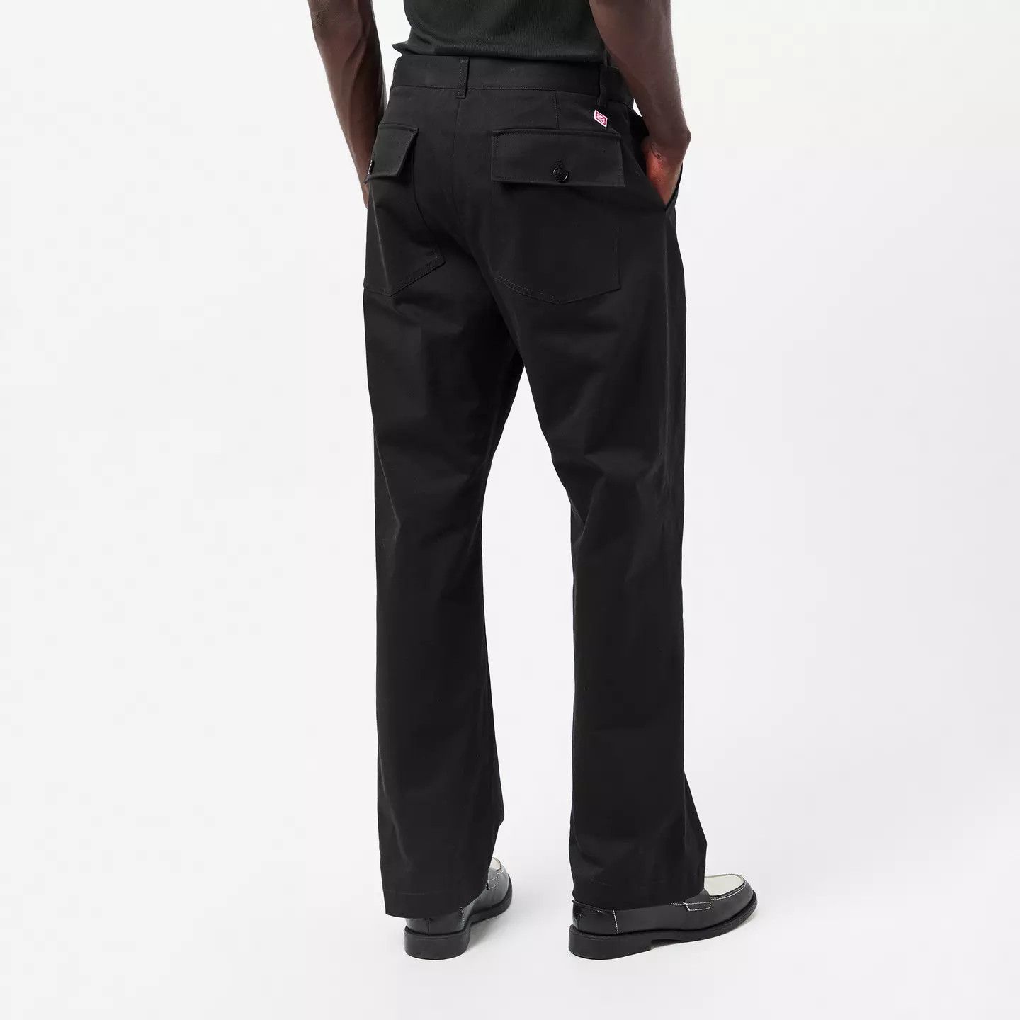 Casablanca o1g2r1mq0426 Relax Wide Leg Trousers in Black Size US 30 / EU 46 - 4 Thumbnail