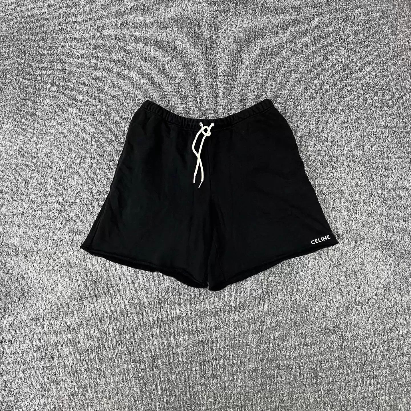 Celine Celine Logo Black Shorts XL 98 New Size 30" / US 8 / IT 44 - 1 Thumbnail