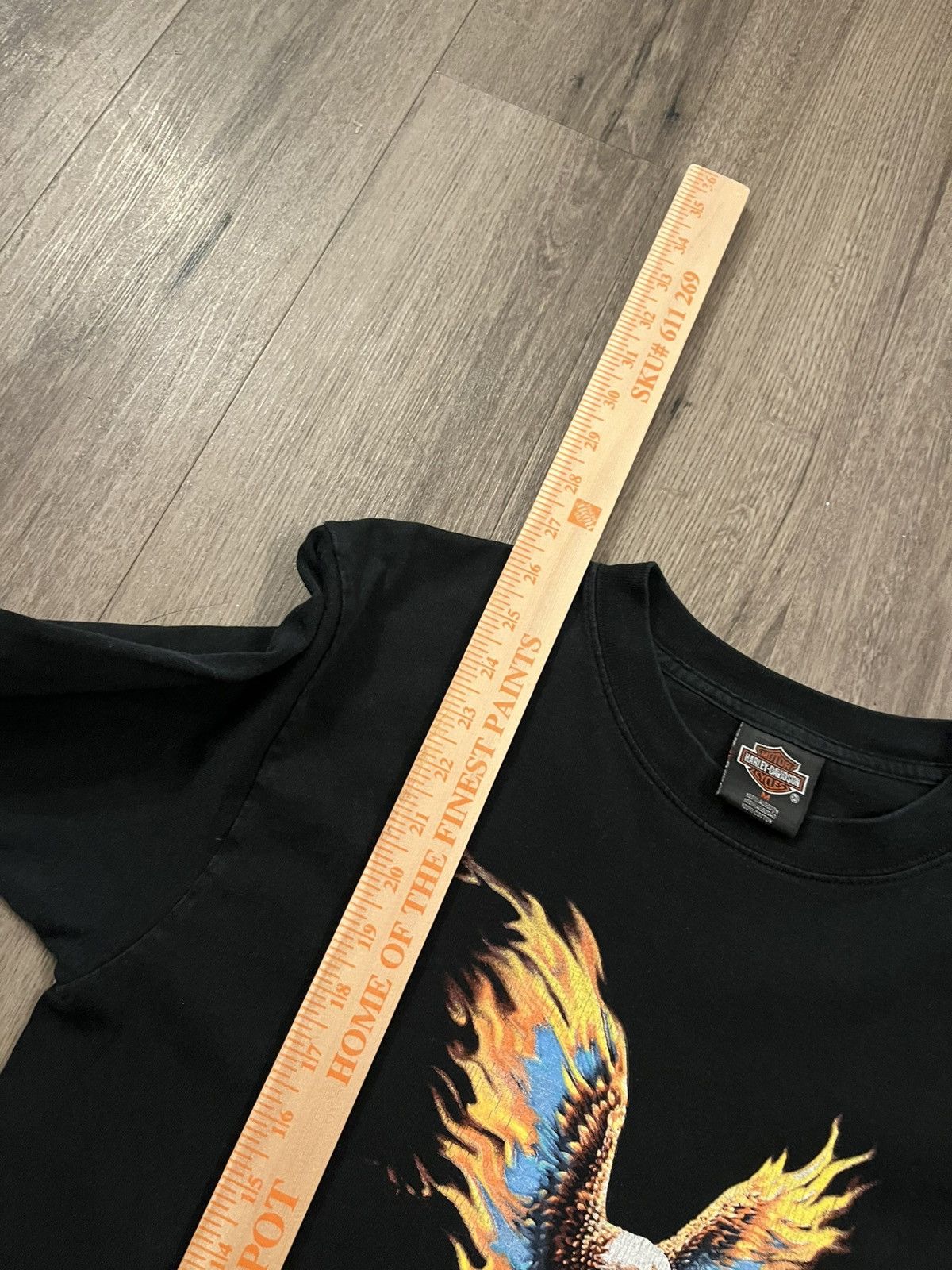 Harley Davidson Vintage Harley Davidson Free Spirit Flame Eagle Long Sleeve Size US M / EU 48-50 / 2 - 7 Thumbnail