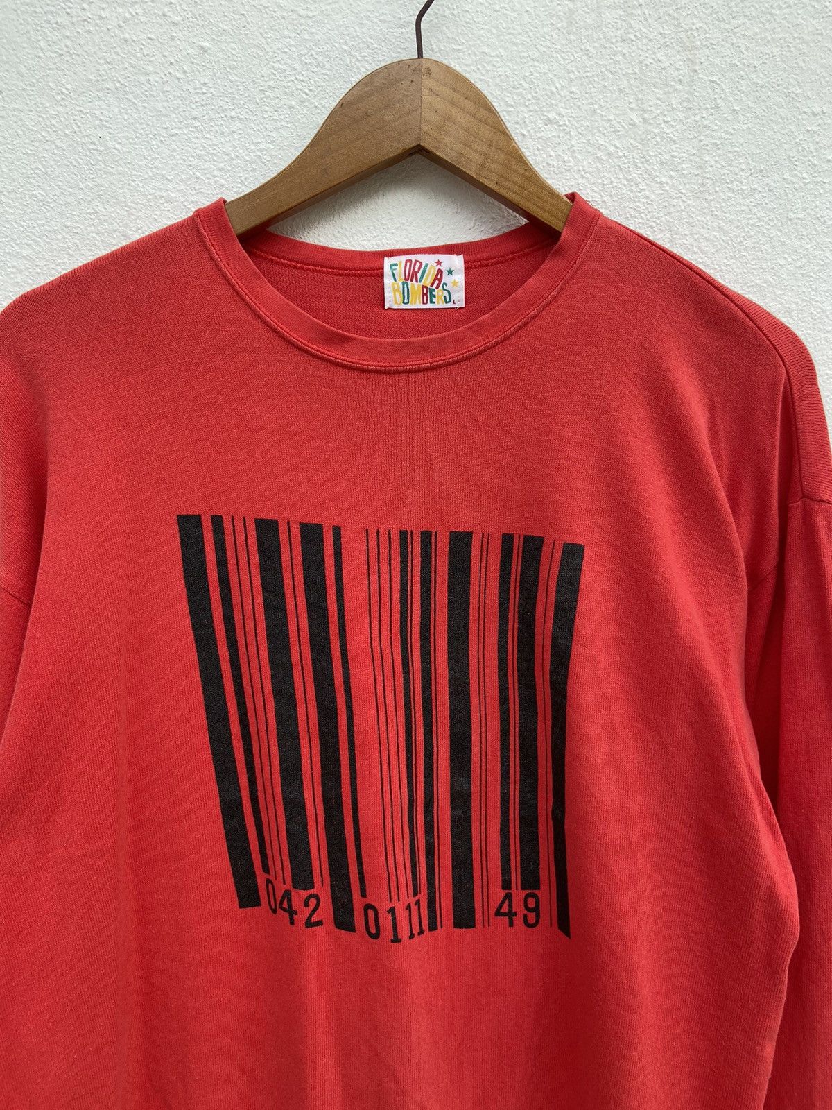 Japanese Brand 🔥 Vintage 90s Vintage Florida Bombers t shirt long sleeve Size US L / EU 52-54 / 3 - 2 Thumbnail