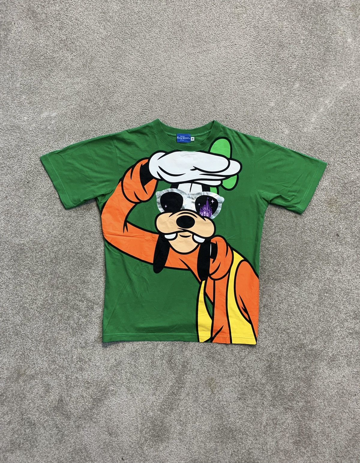 Cartoon Network × Disney × Vintage Vtg Disney Tokyo Resort Goofy All Over Print Tee Japan 90s Size US M / EU 48-50 / 2 - 1 Thumbnail