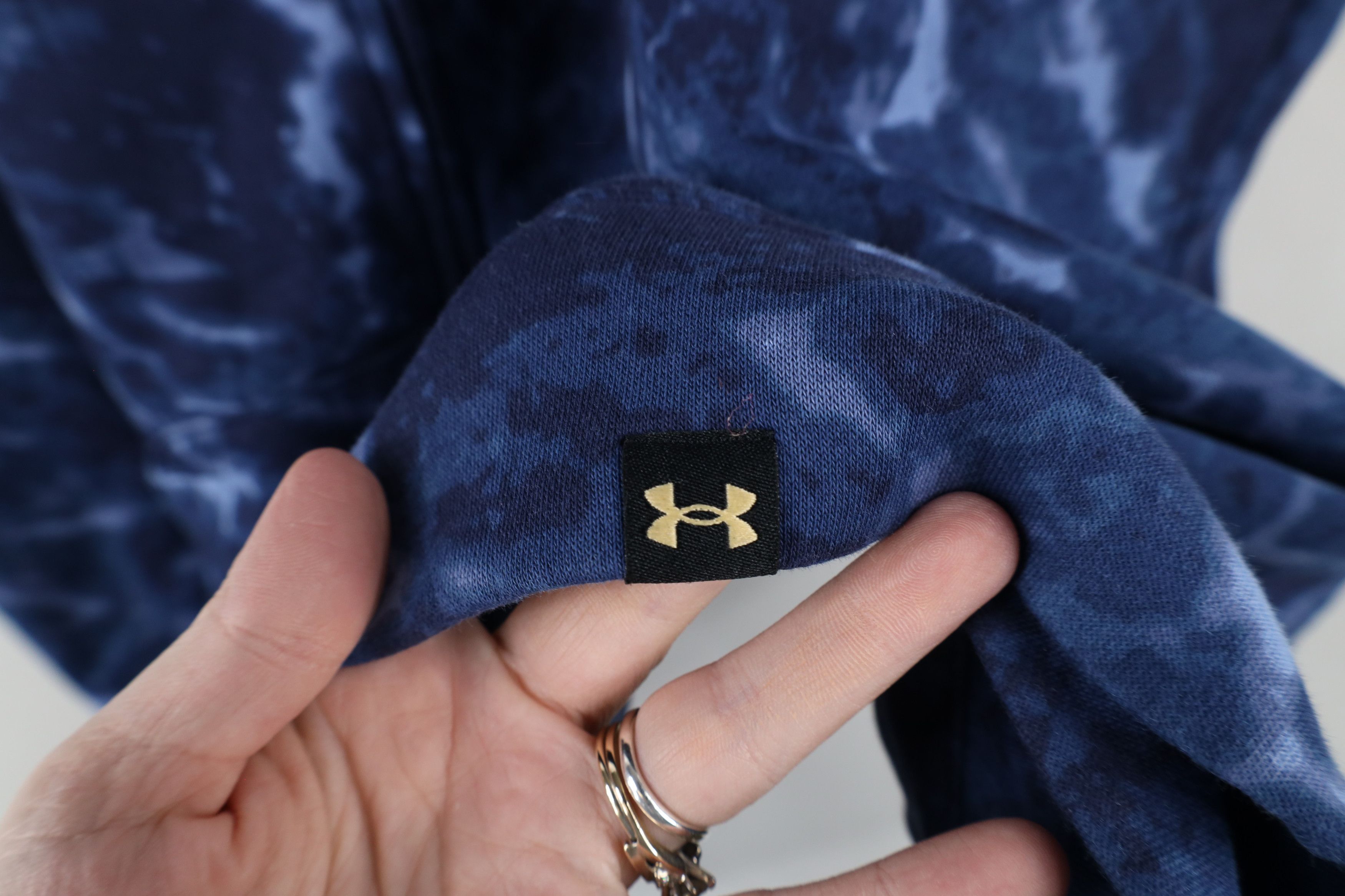 Under Armour × Vintage Under Armour x Project Rock Wash Sleeveless Muscle Hoodie Size US XXL / EU 58 / 5 - 5 Thumbnail
