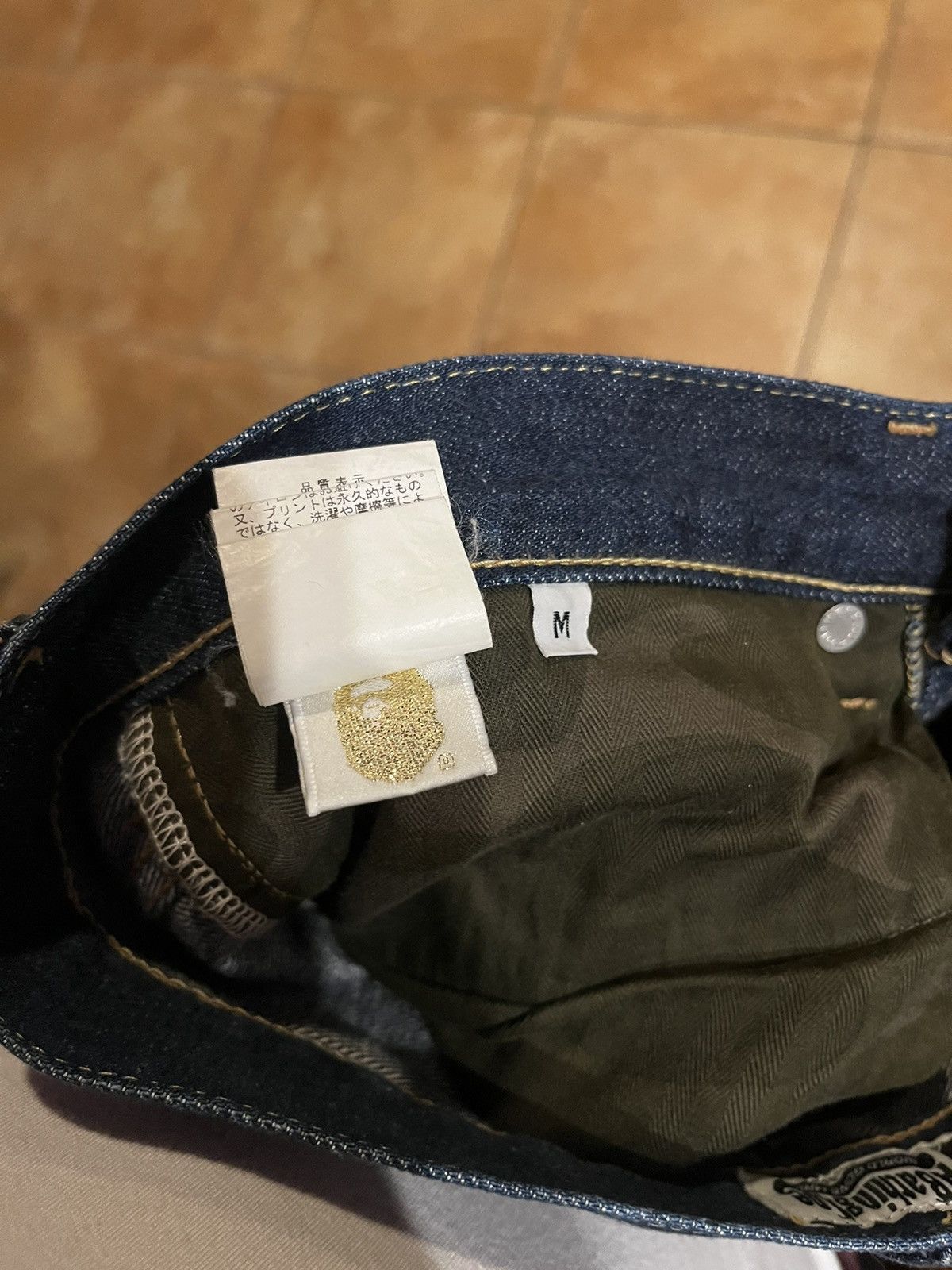 Bape Twinsta Denim Size US 32 / EU 48 - 5 Thumbnail