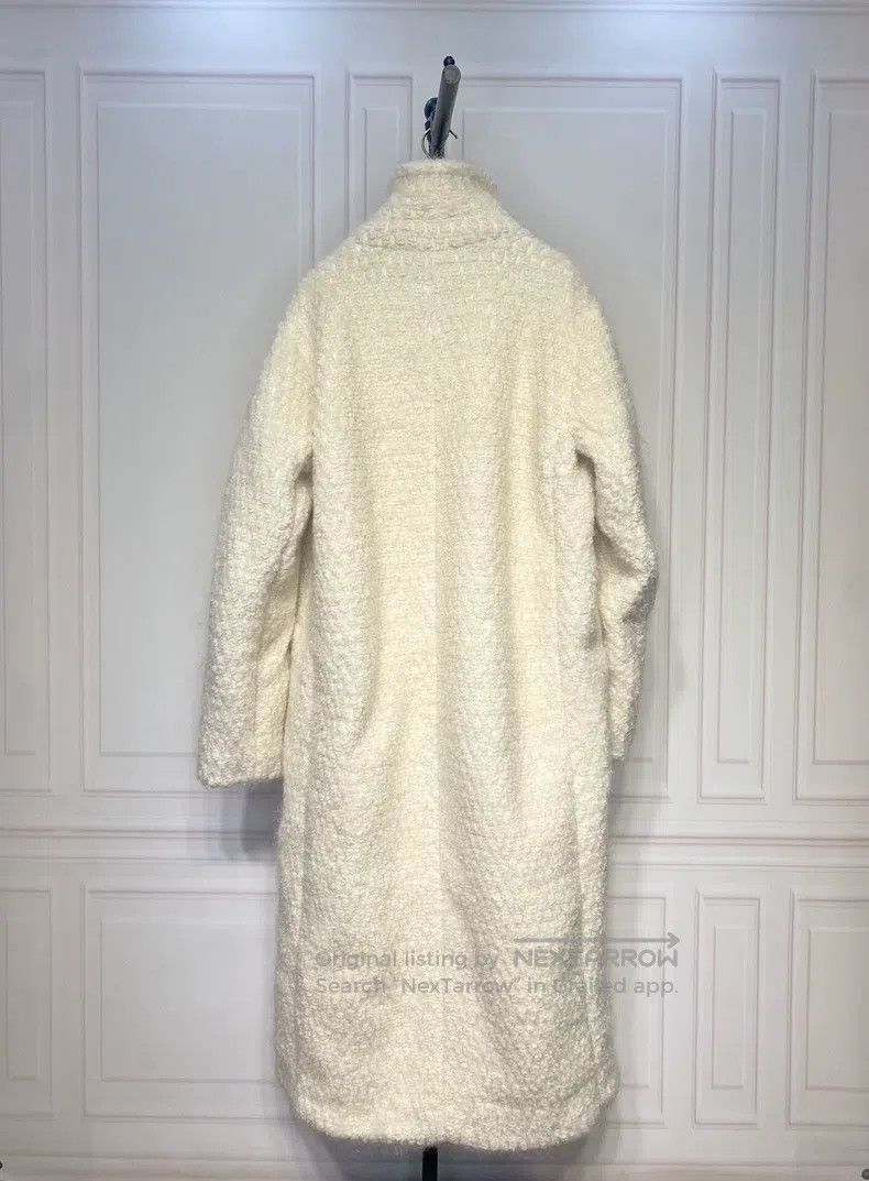 Jil Sander Jil Sander size 34 Popular White Wool Long Coat Size L / US 10 / IT 46 - 2 Thumbnail