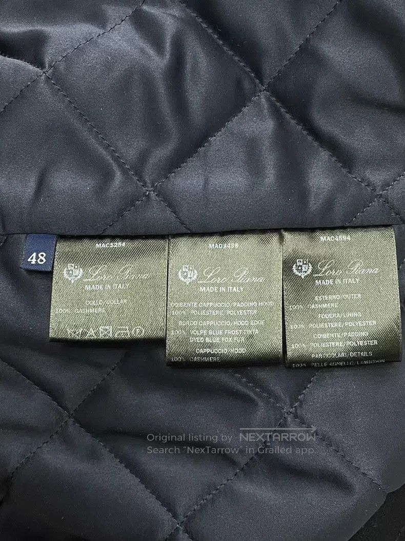 Loro Piana Loro Piana Classic fur collar deep blue ski jacket, with f Size US M / EU 48-50 / 2 - 5 Thumbnail