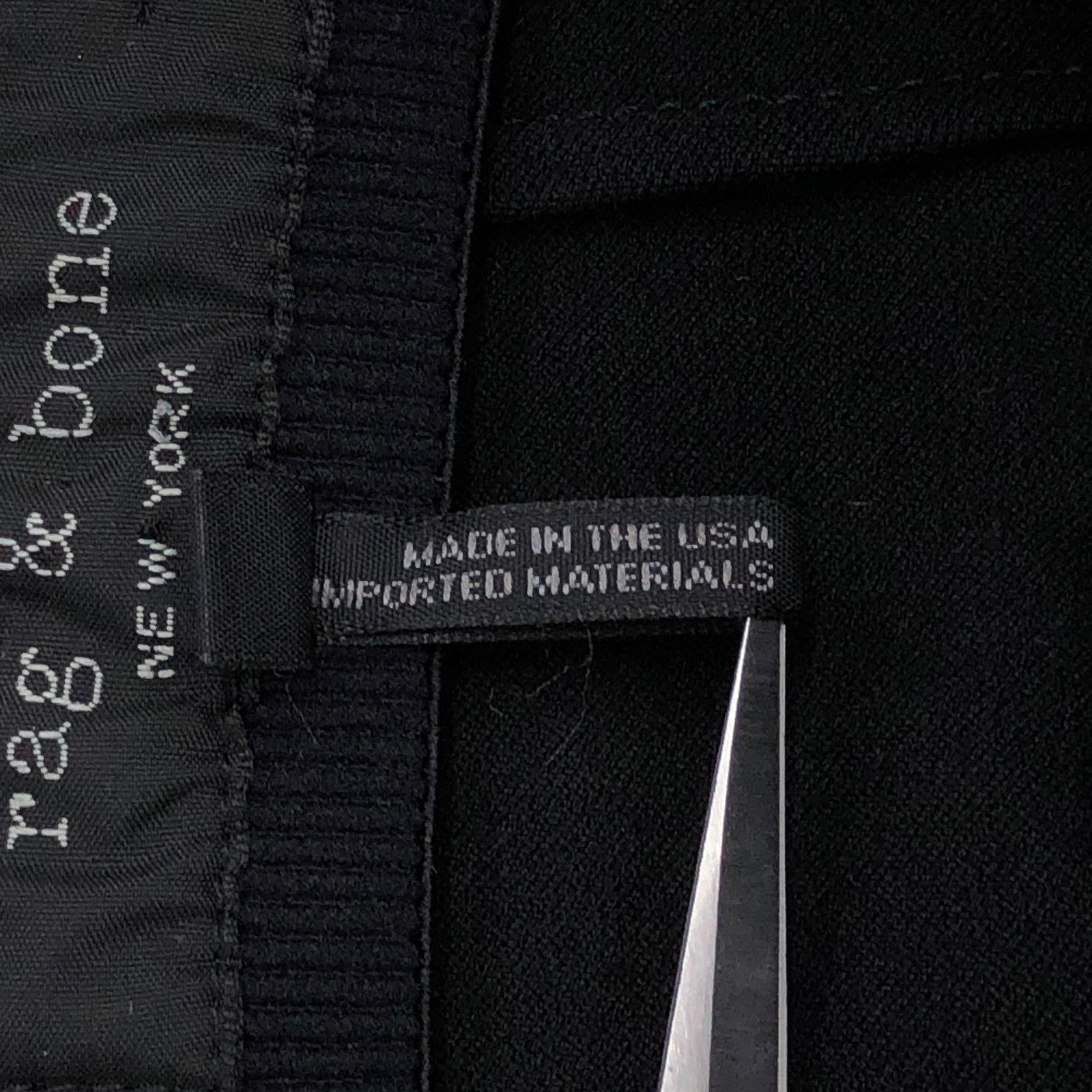 Rag & Bone Rag & Bone Size 2 Pants Simone Rear Zip Trouser Career Pants Size 26" / US 2 / IT 38 - 10 Thumbnail