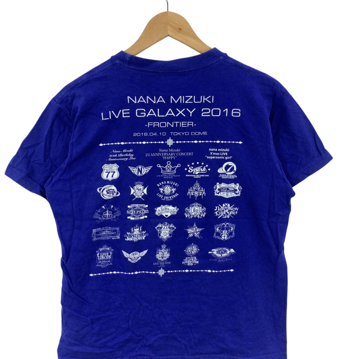Band Tees NANA MIZUKI NM7 Live Galaxy Frontier Tour Tee Shirt Top Size US M / EU 48-50 / 2 - 7 Thumbnail