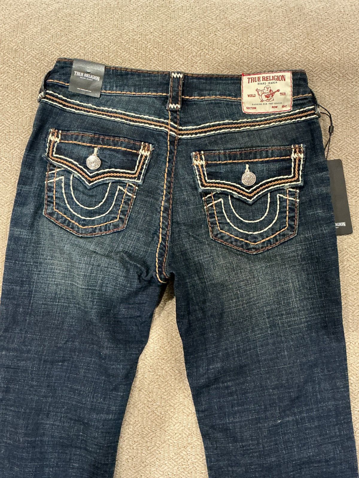 True Religion Becca Mid Rise Super T Bootcut Jean Size 28" / US 6 / IT 42 - 10 Thumbnail