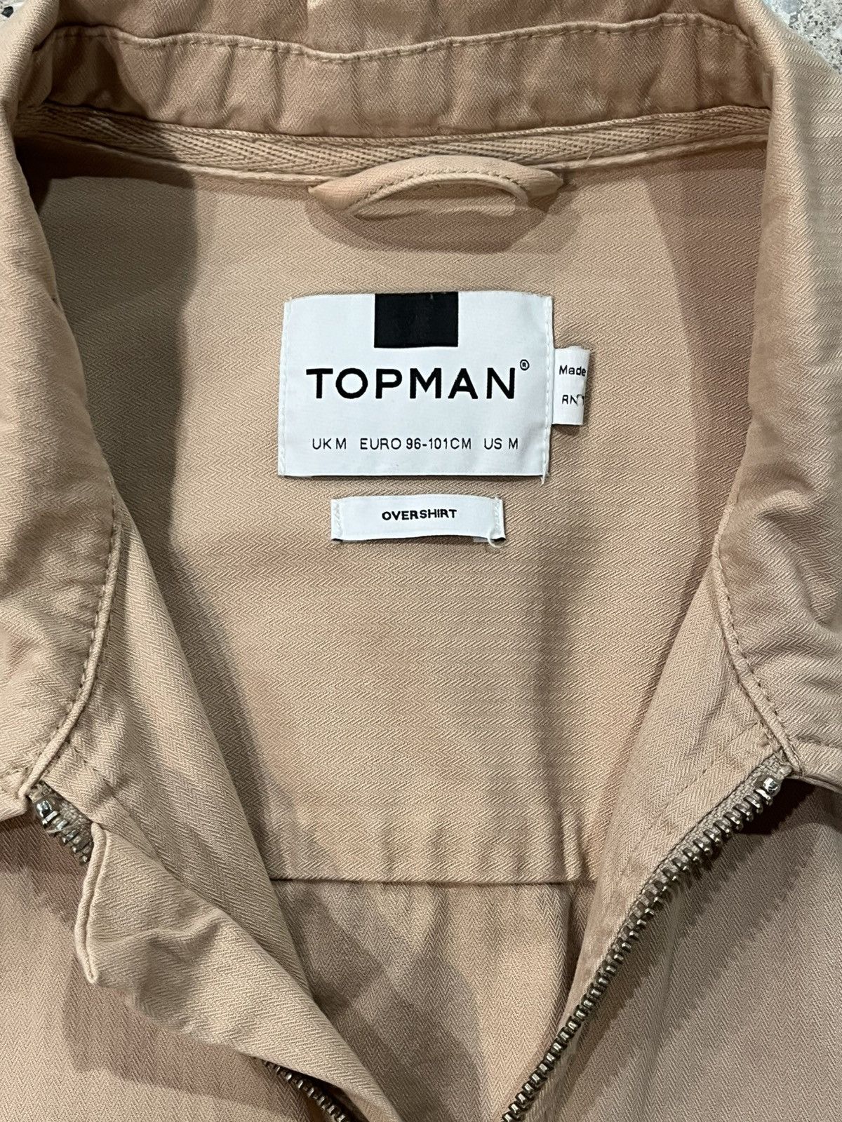 Topman Custom crystal patch overshirt Size US M / EU 48-50 / 2 - 5 Thumbnail